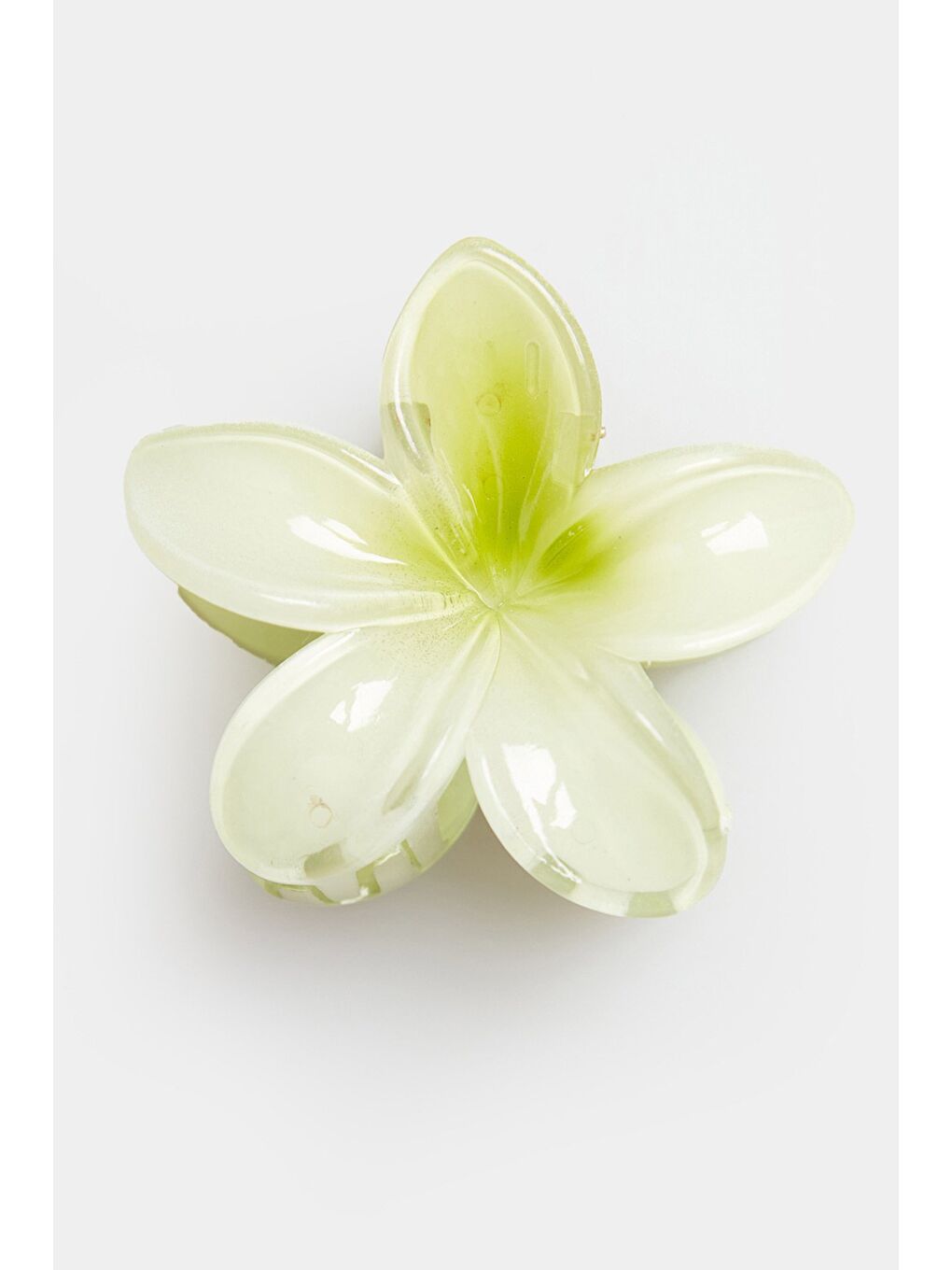 Yeşil Lotus Çiçeği Mandal Toka-1