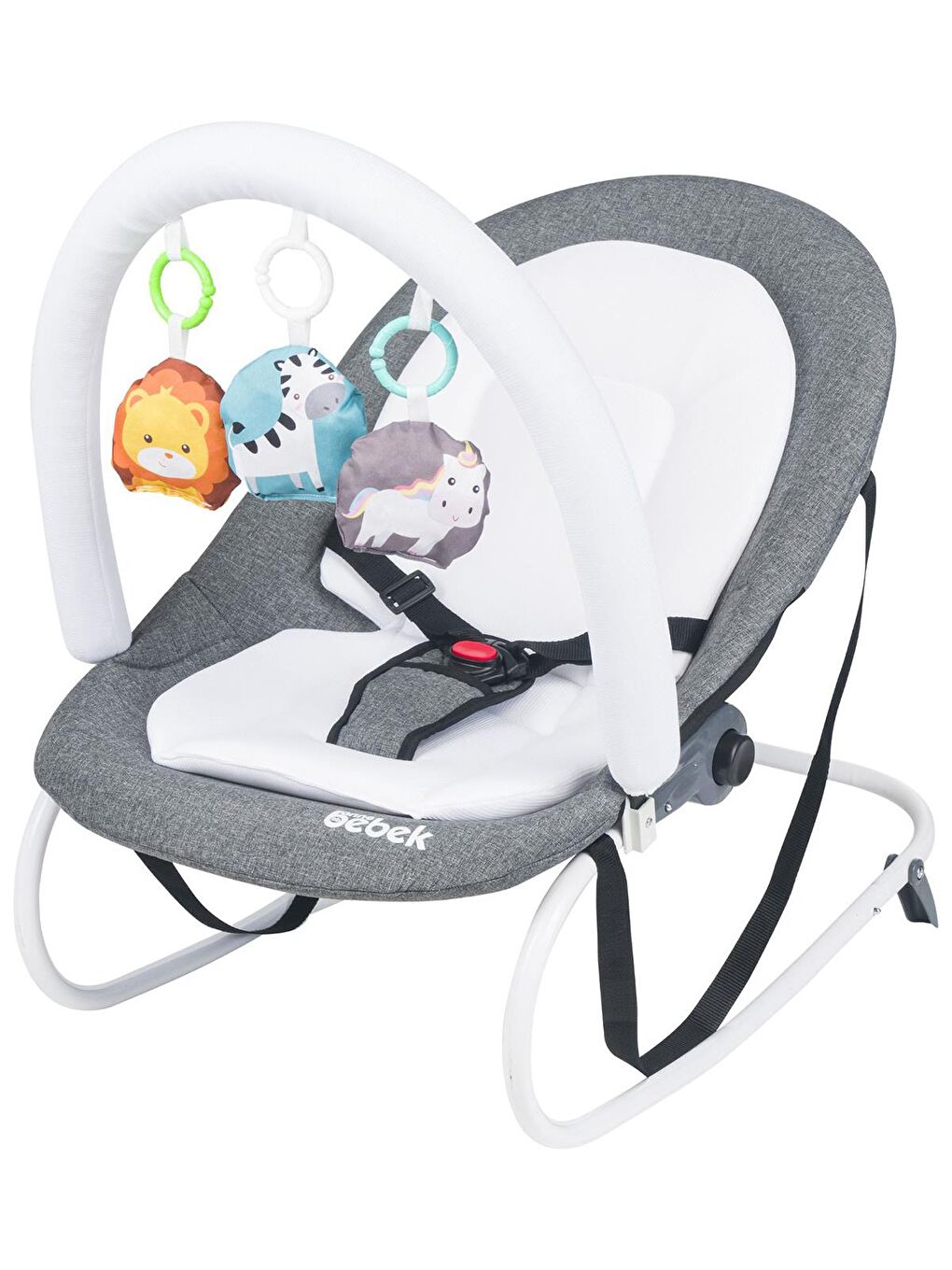 Aqua Lüks Pedli Ana Kucağı - Gri Standart