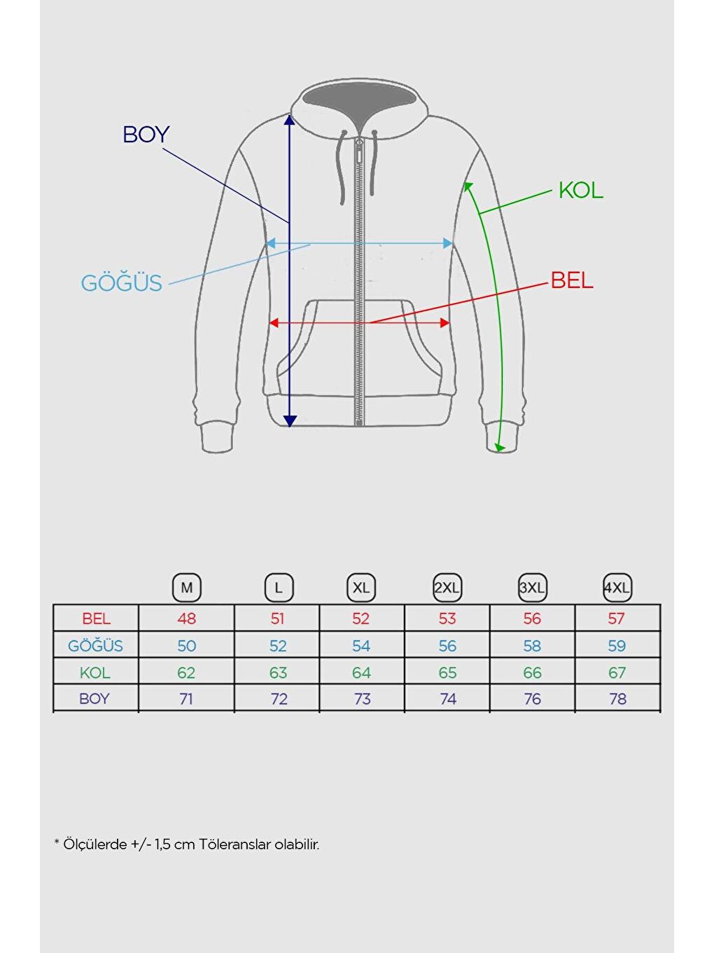 Erkek A.Gri Modernfit / Ekstra Dar Kalıp Kapüşonlu Fermuarlı Sweatshirt-6