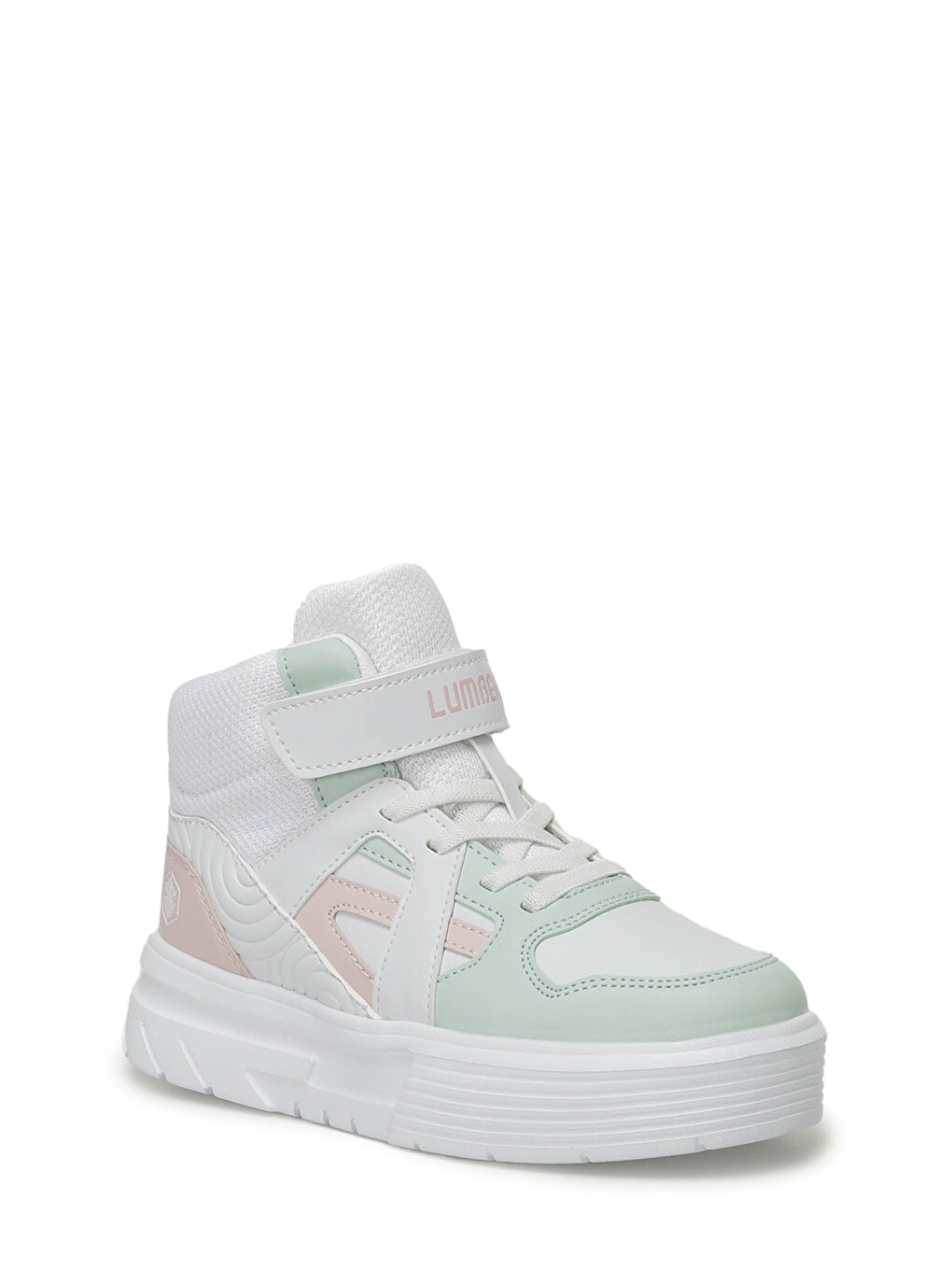 Crusel Hı 4pr Beyaz Kız Çocuk High Sneaker-1