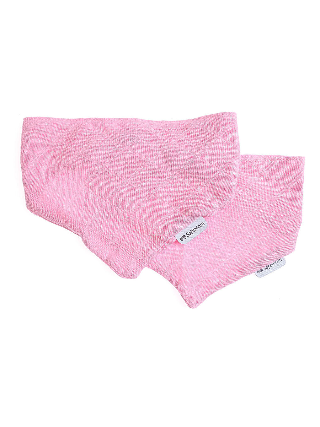 2'li Müslin Fular Önlük - Pembe
