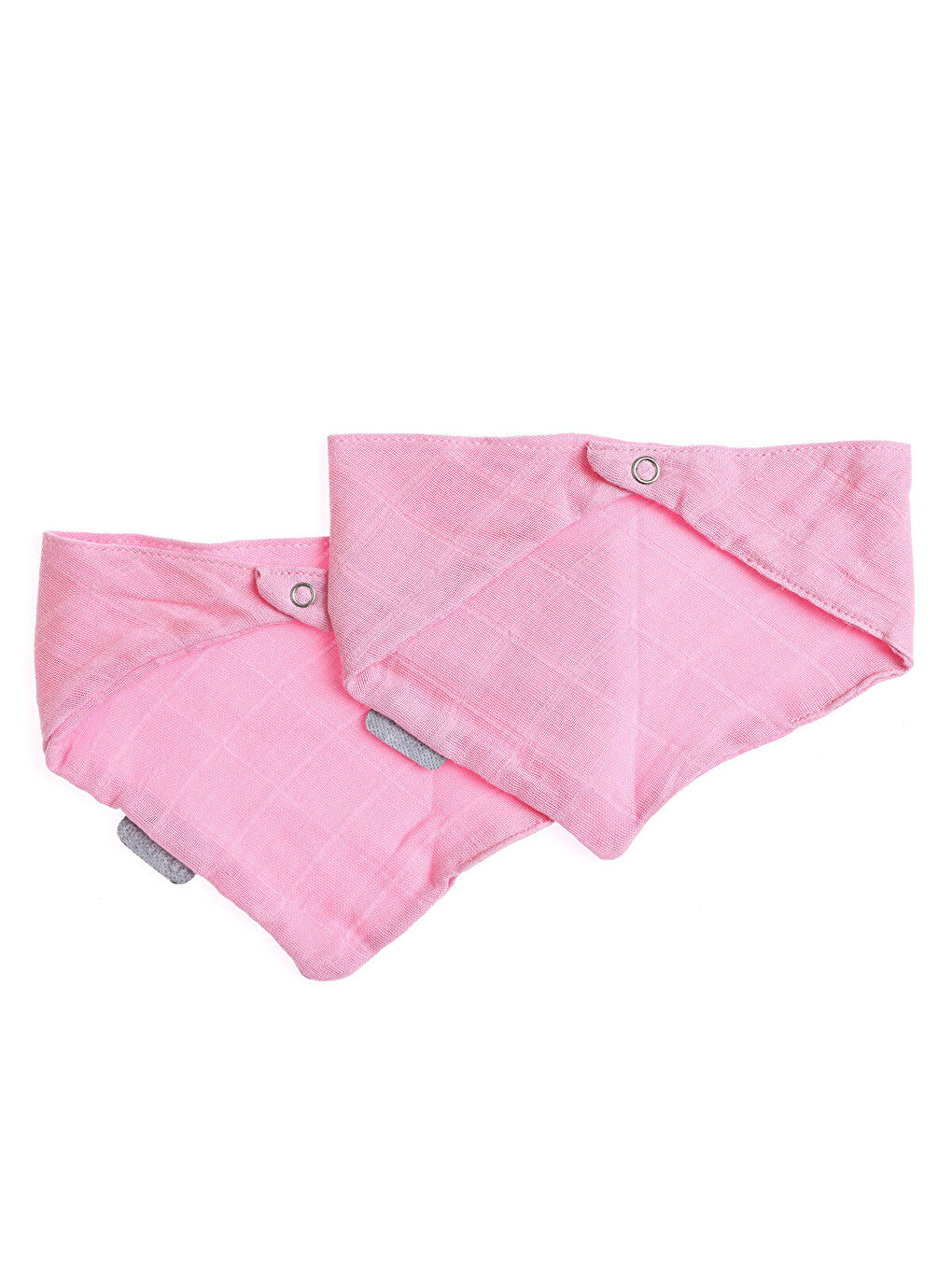 2'li Müslin Fular Önlük - Pembe-1