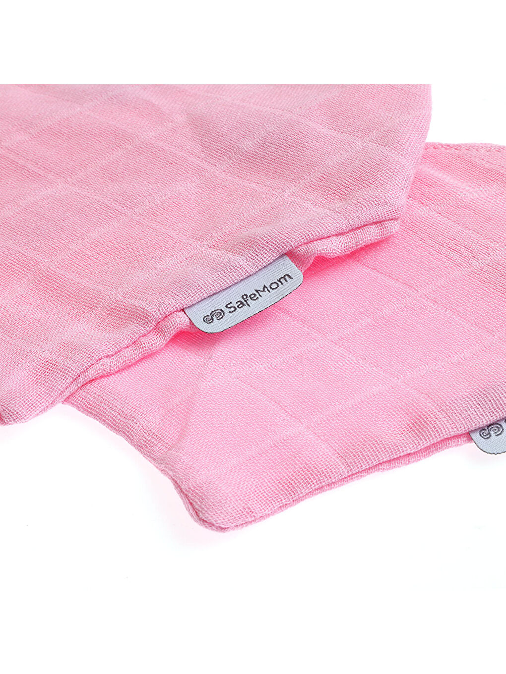 2'li Müslin Fular Önlük - Pembe-2