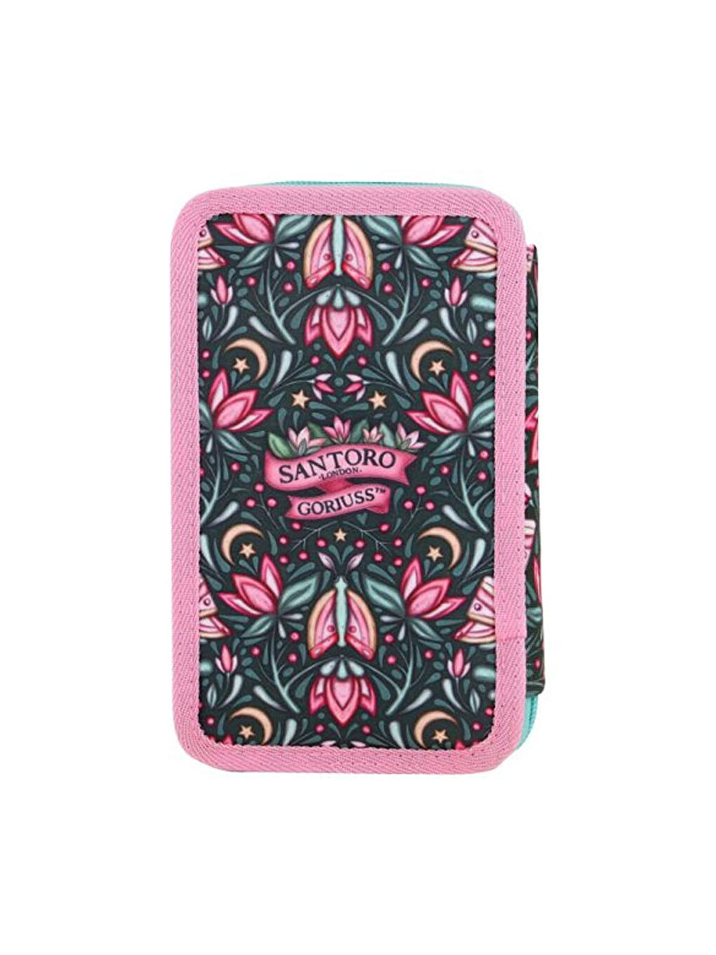 Gorjuss Woodland Wildflower 3 Katlı İçi Dolu Kalem Çantası 607GJ36-2