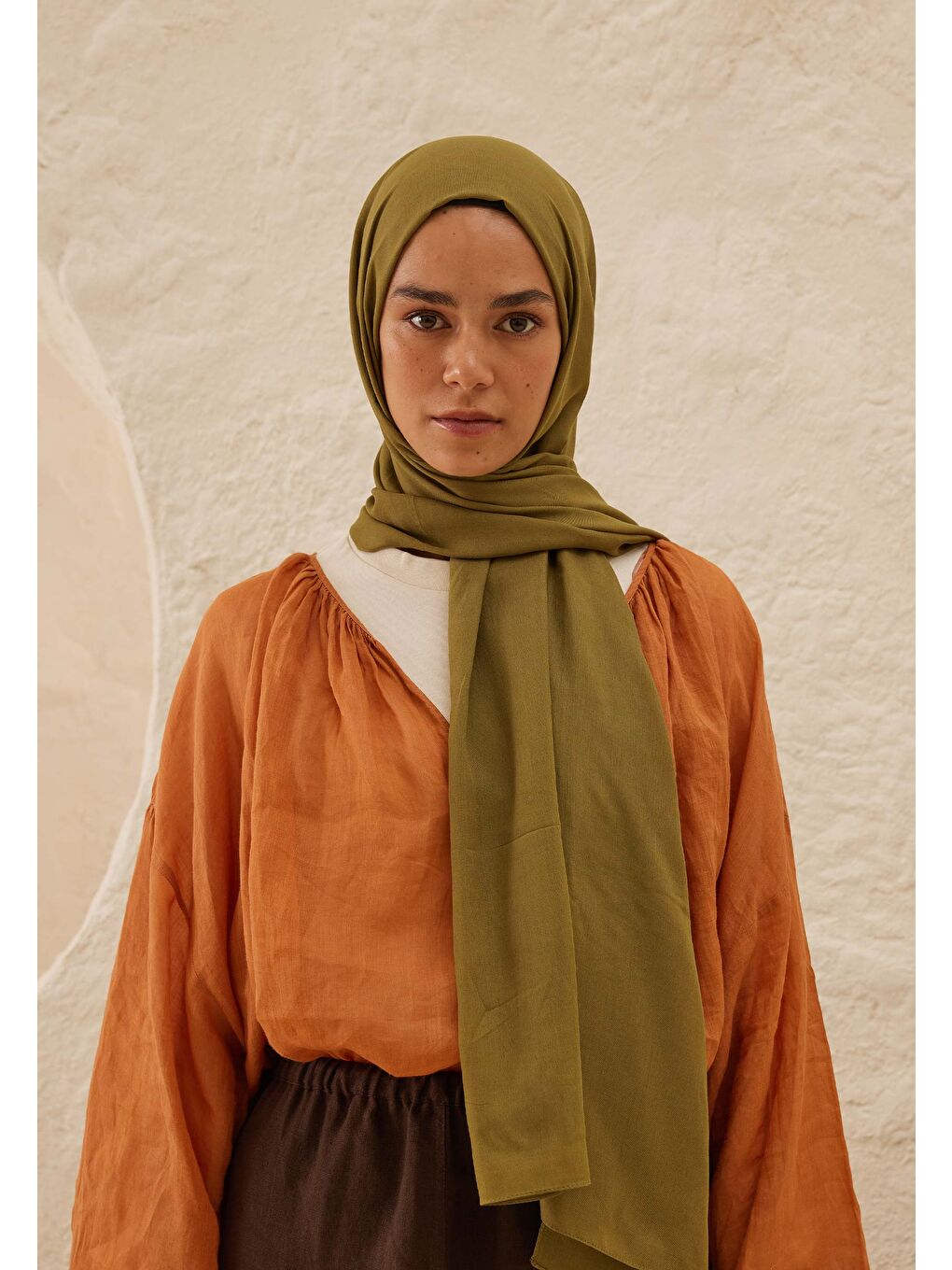 Rami Viskon Şal Haki-2