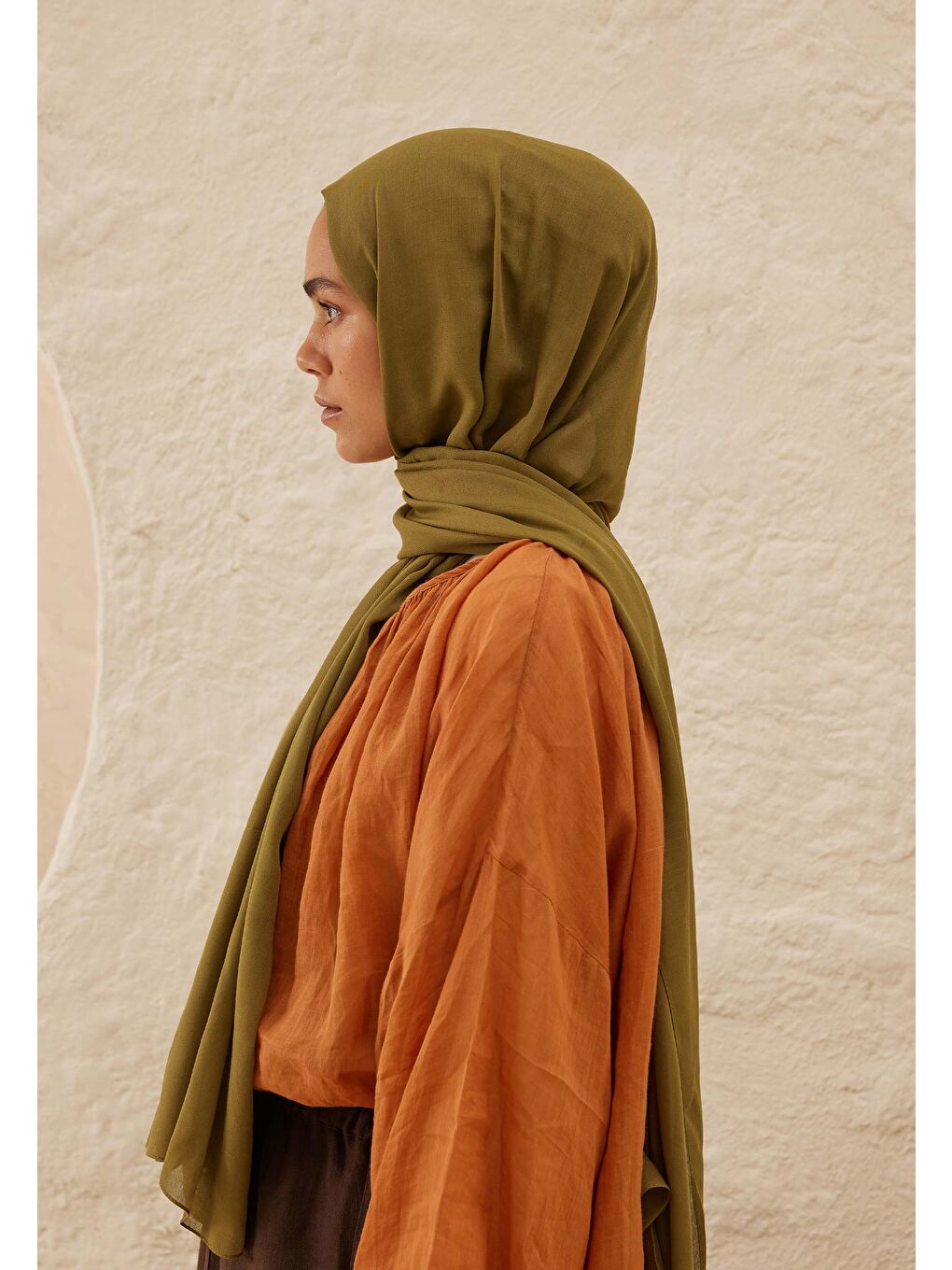 Rami Viskon Şal Haki-3