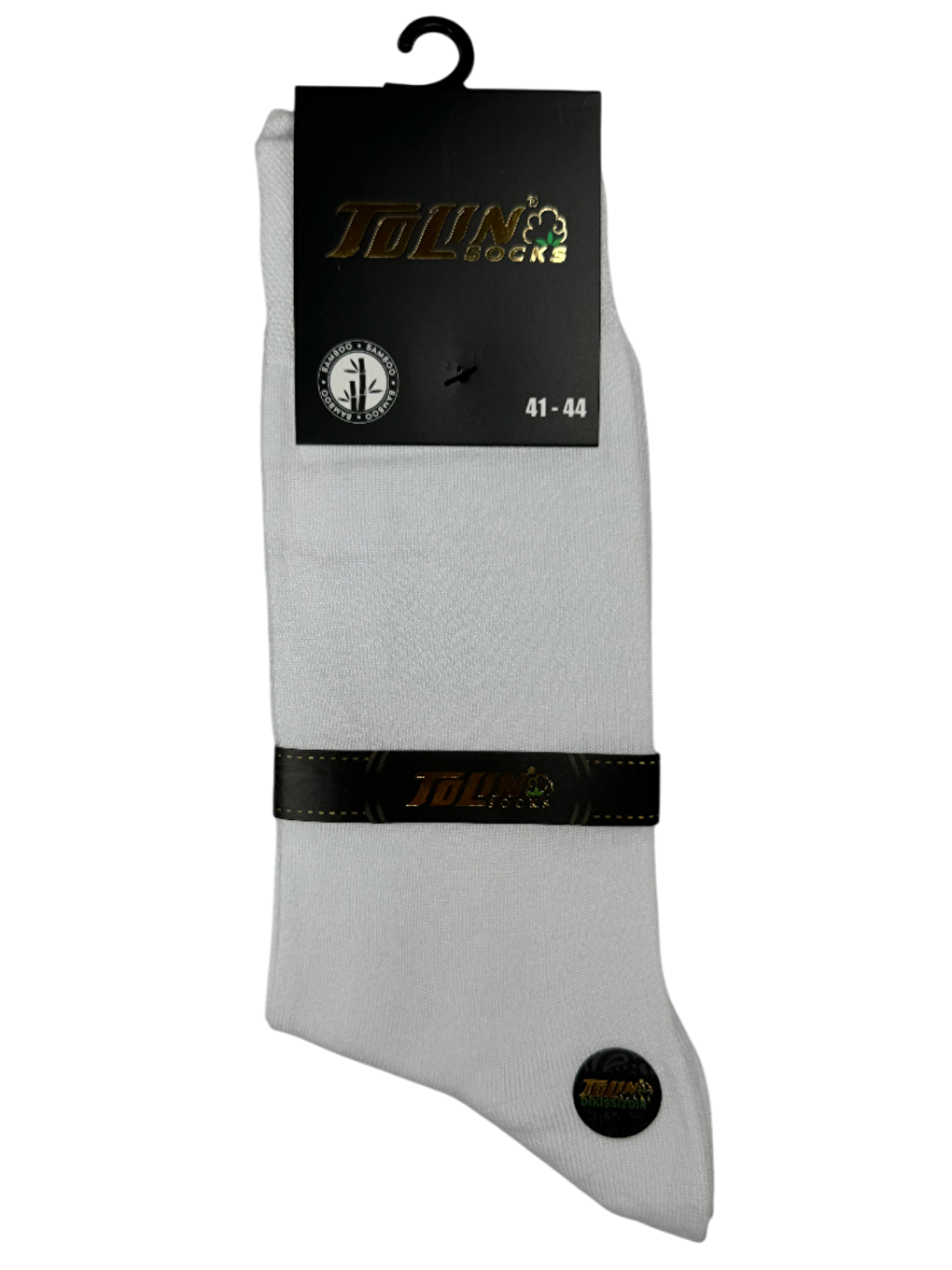 Beyaz Erkek 3 lü Bambu Soket Çorap Seti 14100-1