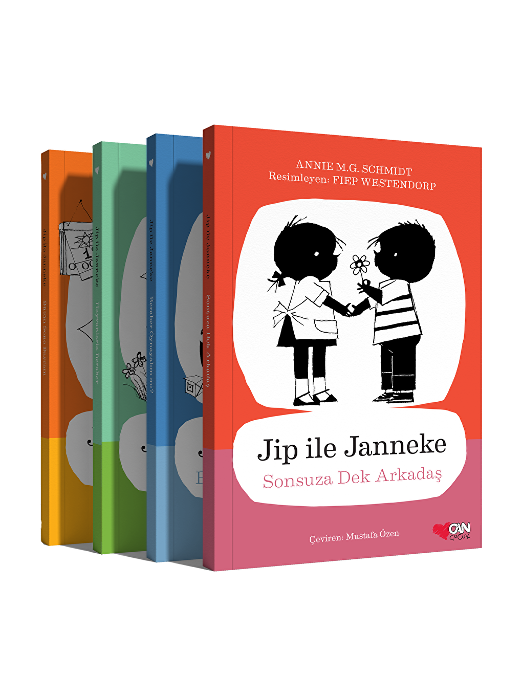 Can Çocuk Yayınları Jip ile Janneke Seti (4 Kitap)