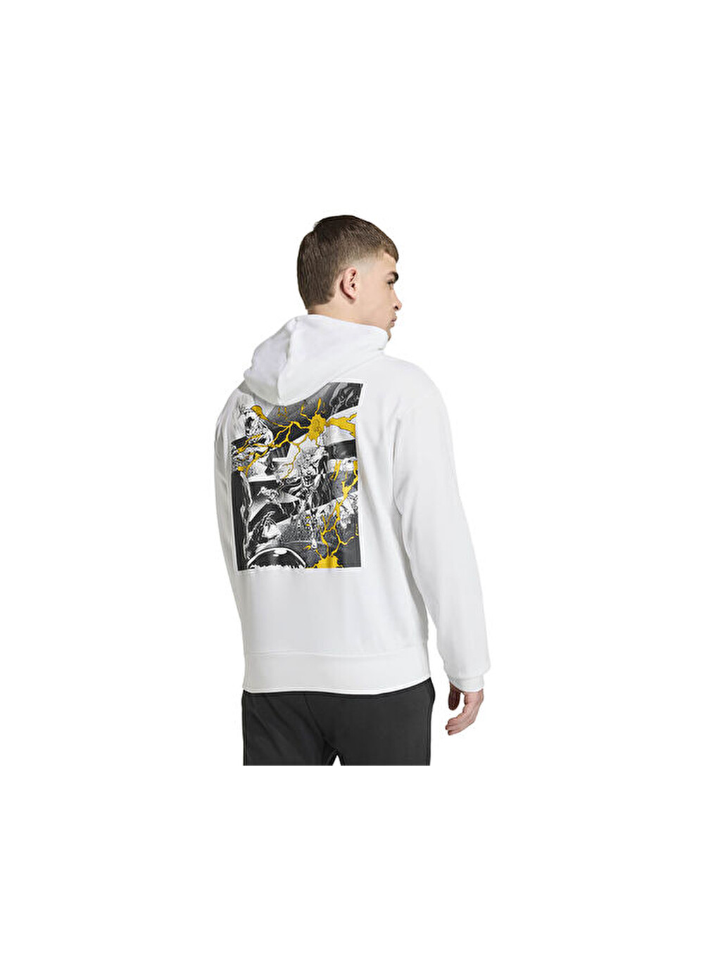 Real Marvel Hd Erkek Futbol Sweatshirts Kb4395 Beyaz-1
