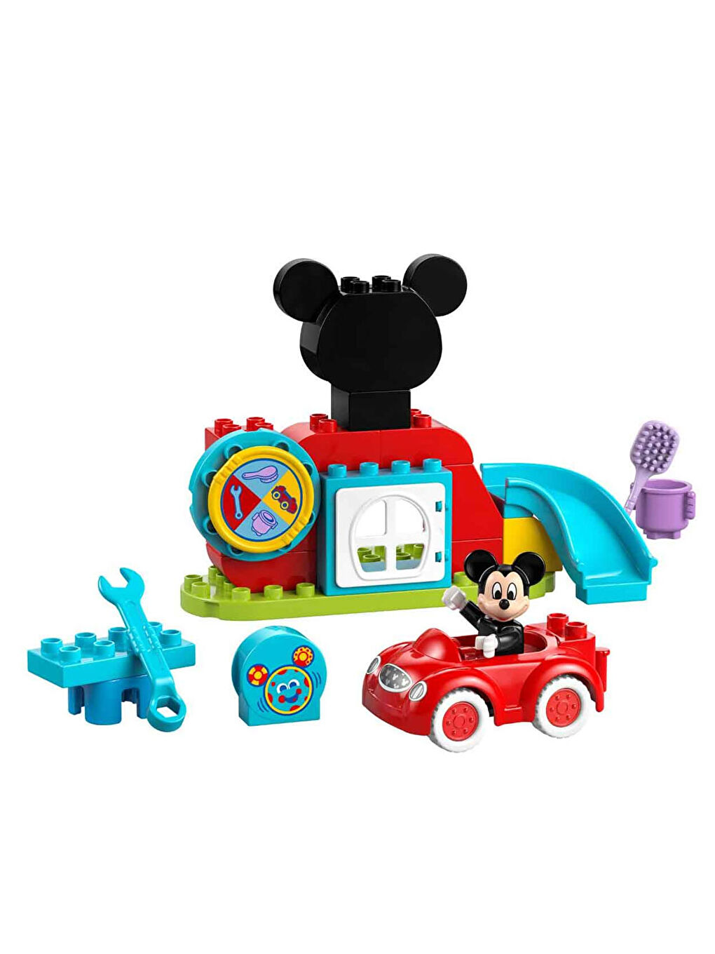 Duplo Mickey Fare nin Kulüp Evi ve Arabası 10454-4