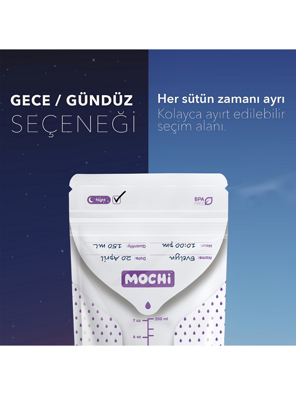 Anne Sütü Saklama Poşeti 120'li-3