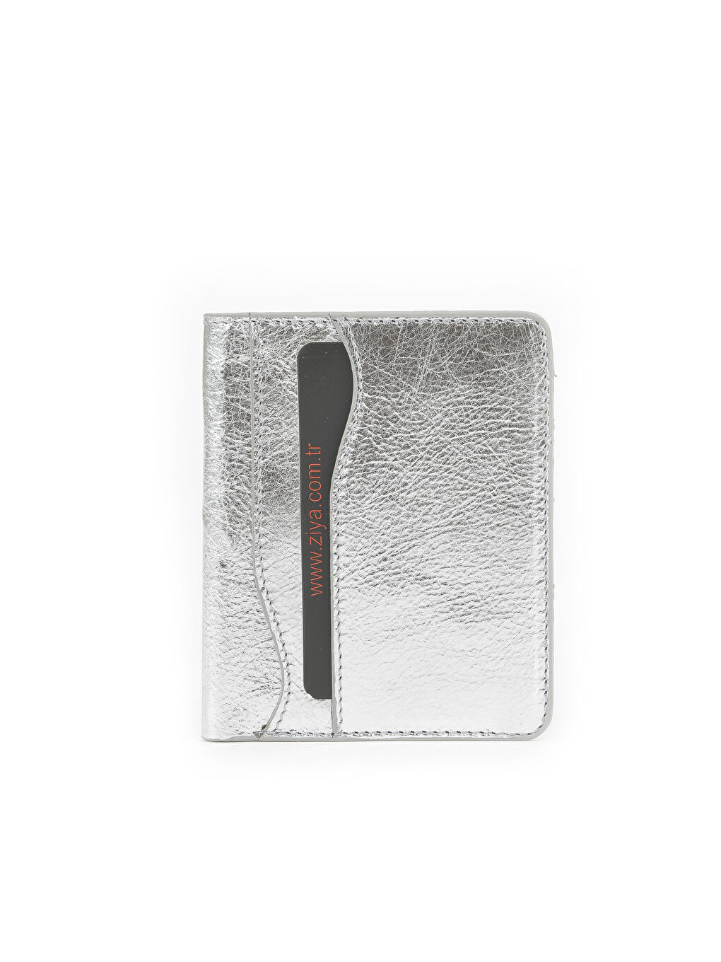 Gri Unisex Hakiki Deri Kartlık 1539852Z02 Gümüş
