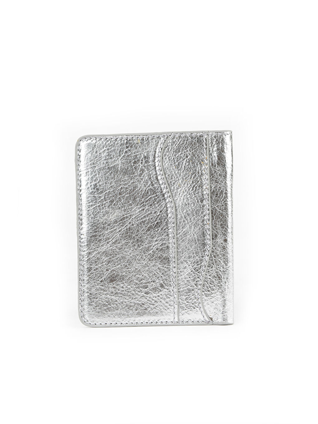 Gri Unisex Hakiki Deri Kartlık 1539852Z02 Gümüş-3