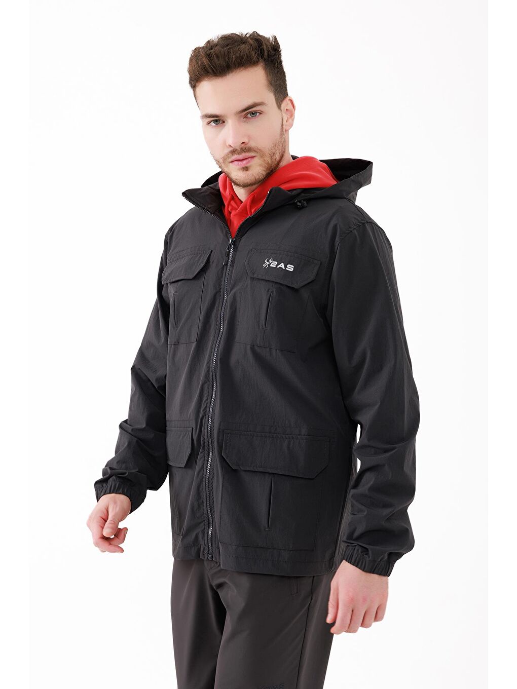 Safari Erkek Mont Siyah-2