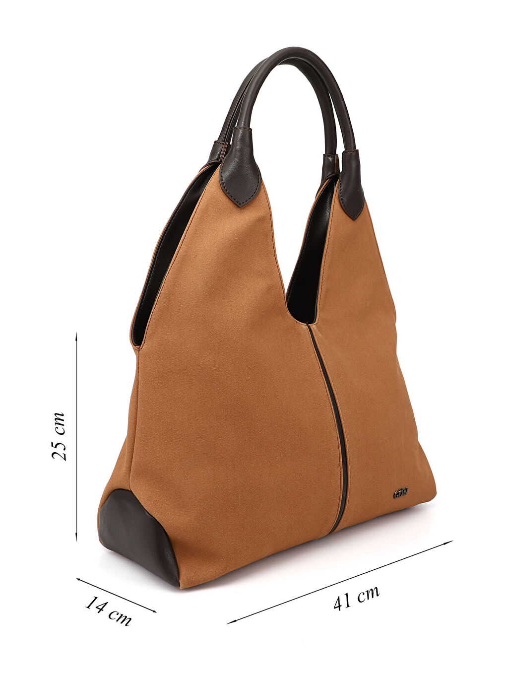 Kahverengi Kadın TABA-KAHVERENGİ Omuz Çantası-1