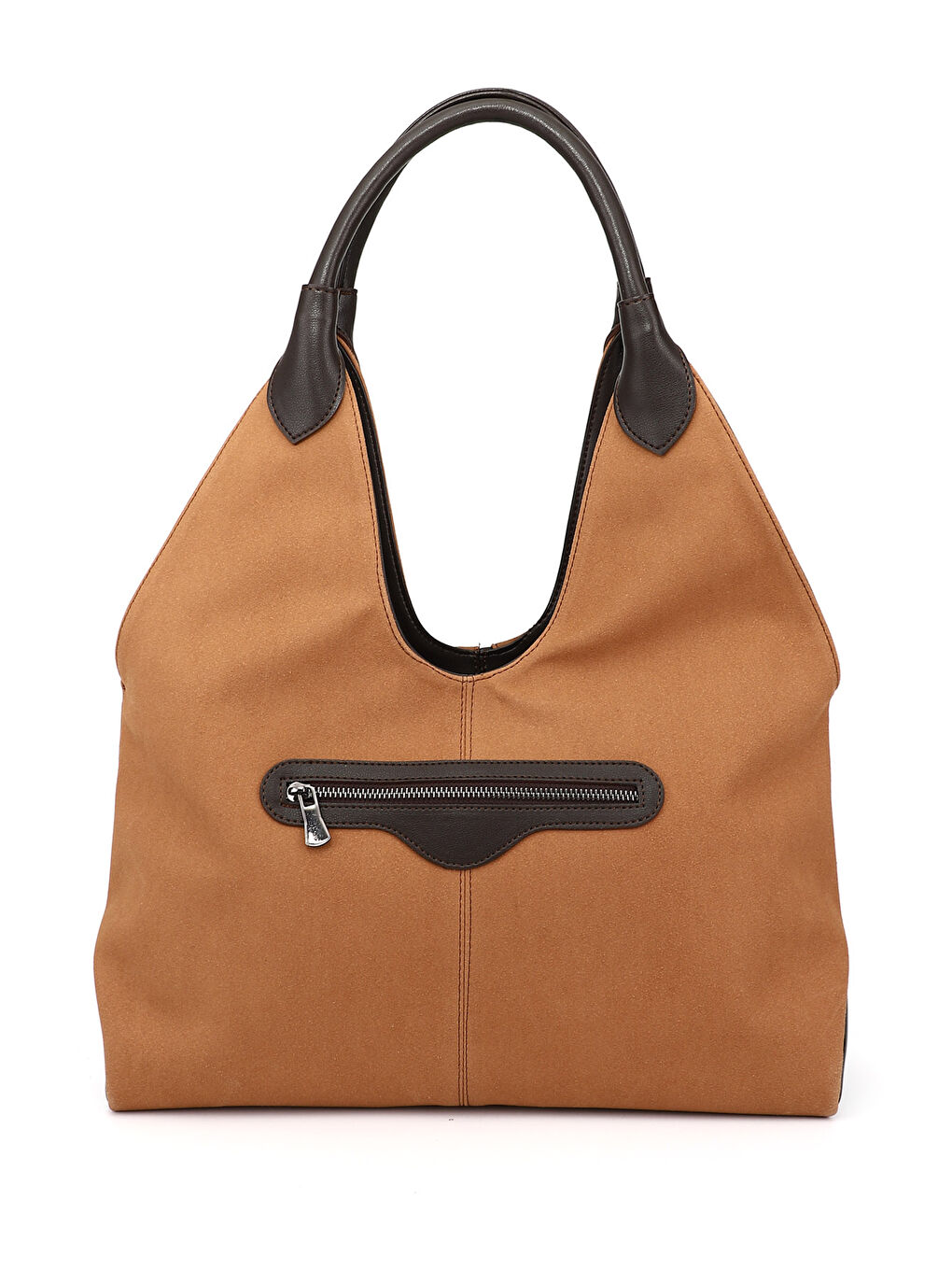 Kahverengi Kadın TABA-KAHVERENGİ Omuz Çantası-3