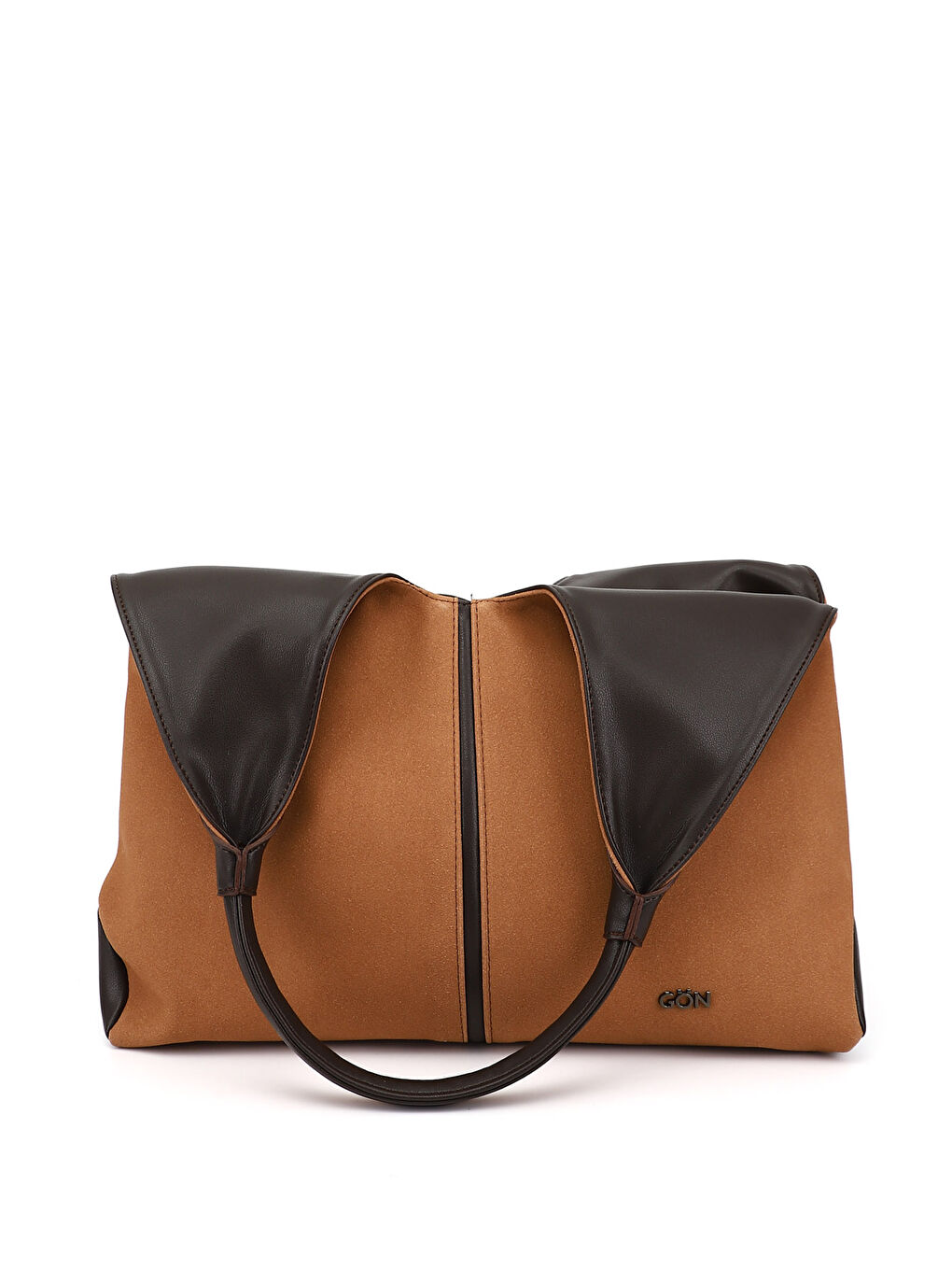 Kahverengi Kadın TABA-KAHVERENGİ Omuz Çantası-4