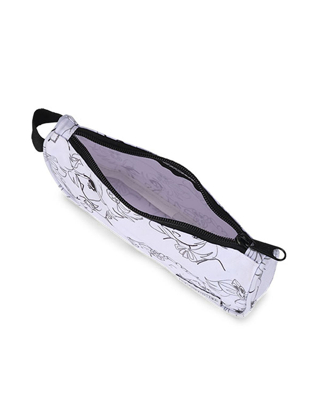 Medium Accessory Pouch Unisex Beyaz Kalem Çantası-3