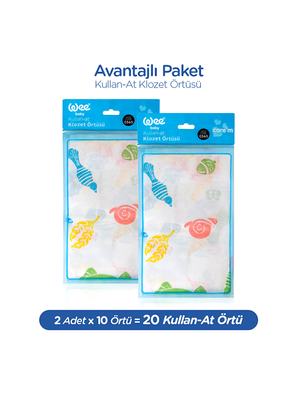 Kullan At Klozet Örtüsü 10'lu (2x10 20 Adet)Kullan At Klozet Örtüsü 10'lu (2x10 20 Adet)-8