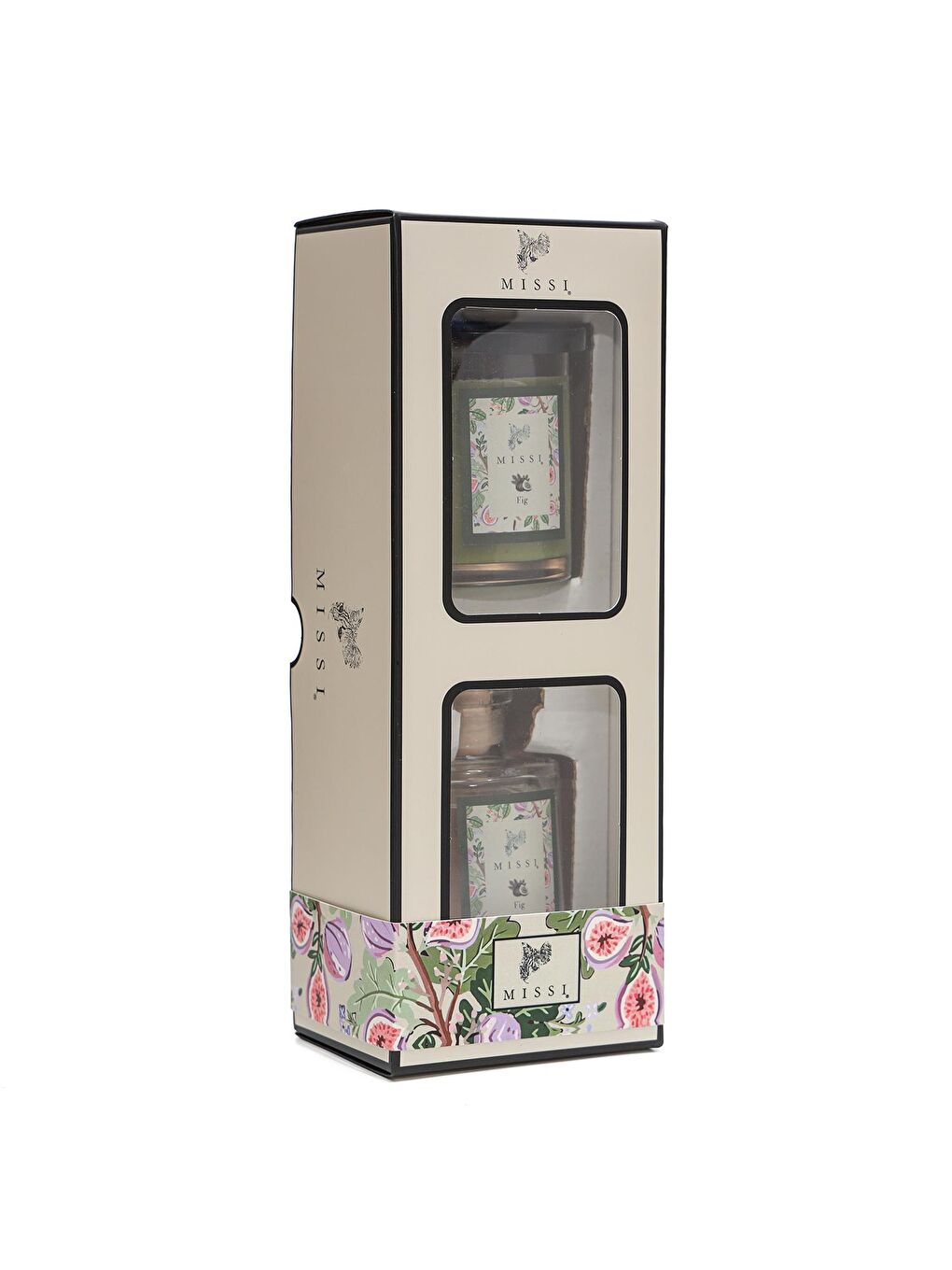 Yeşil İncir Oda Kokusu ve Vegan Mum Hediye Seti-2