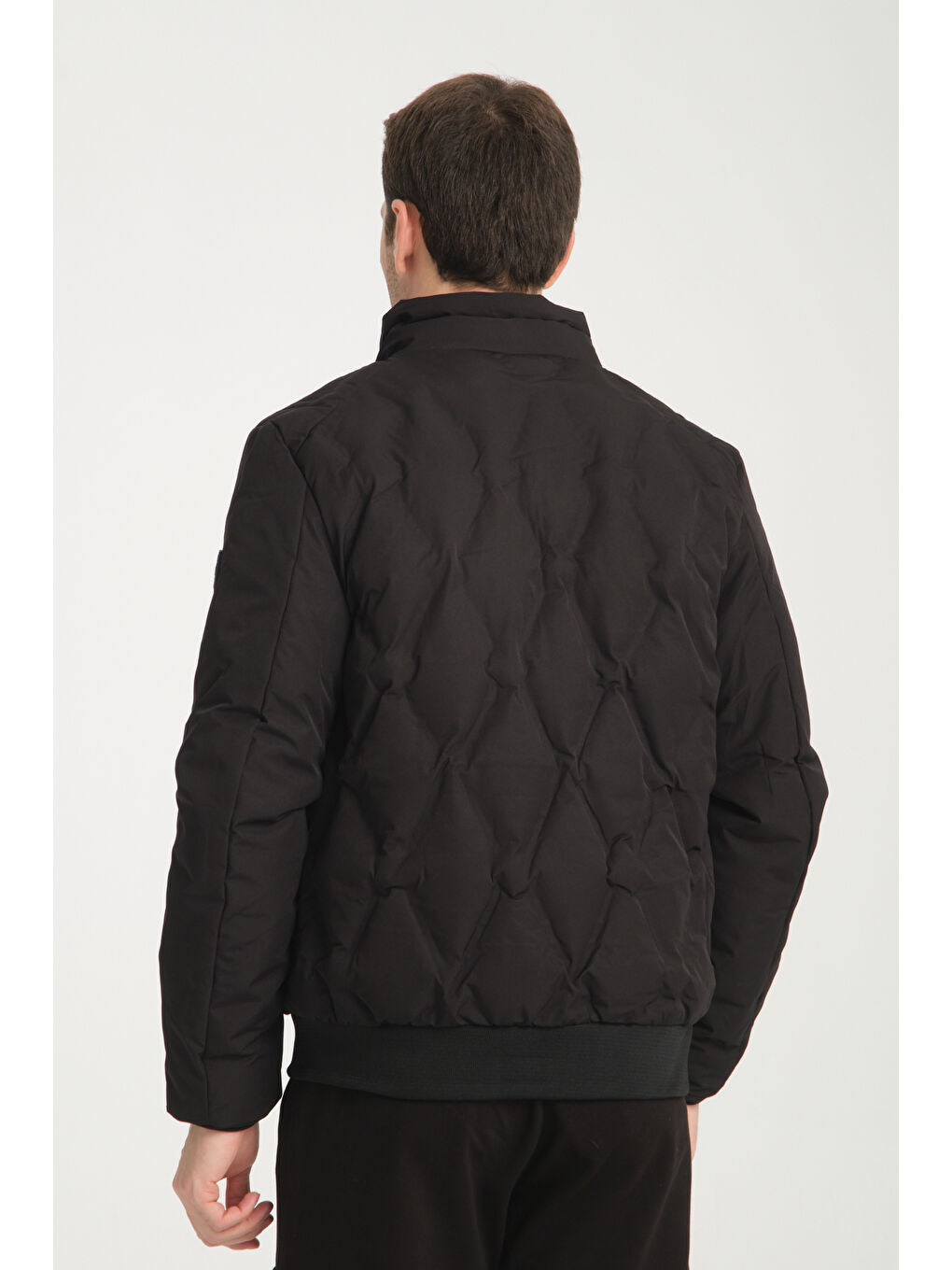 Siyah Erkek Mont 5022-3