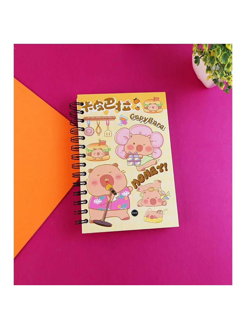 Özel Tasarım Spiralli 15 21 cm Dot Defter  Eskiz Defteri  Doodle Book   2 SAYFA STICKER HEDİYELİ