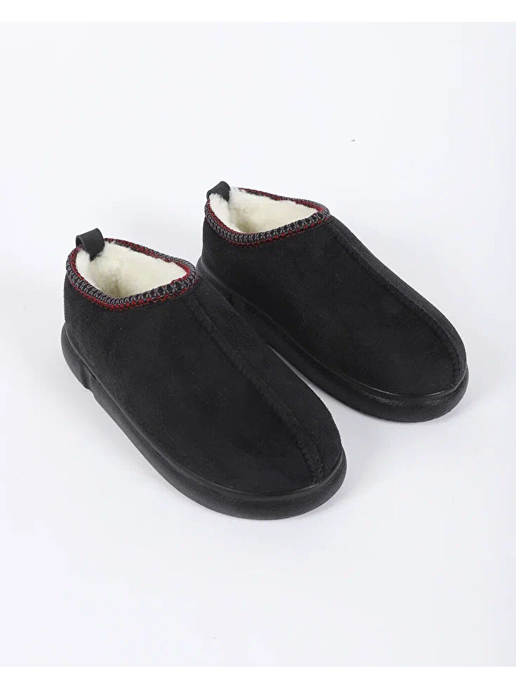 Siyah Kadın Ev İçi Ayakkabı - COZYWALK