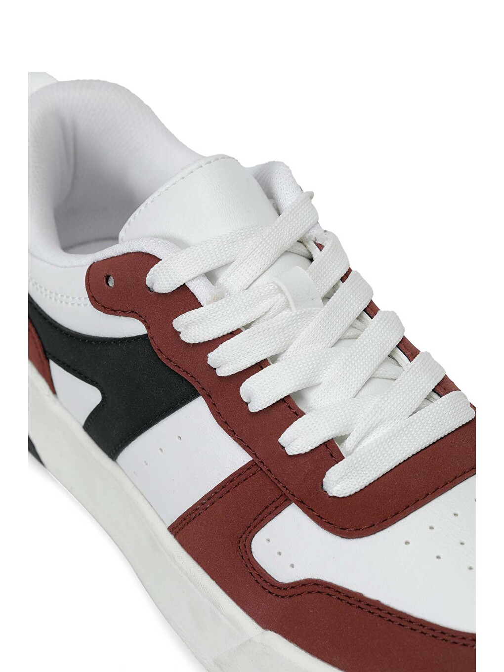 Carolın W Bordo Kadın Sneaker-2
