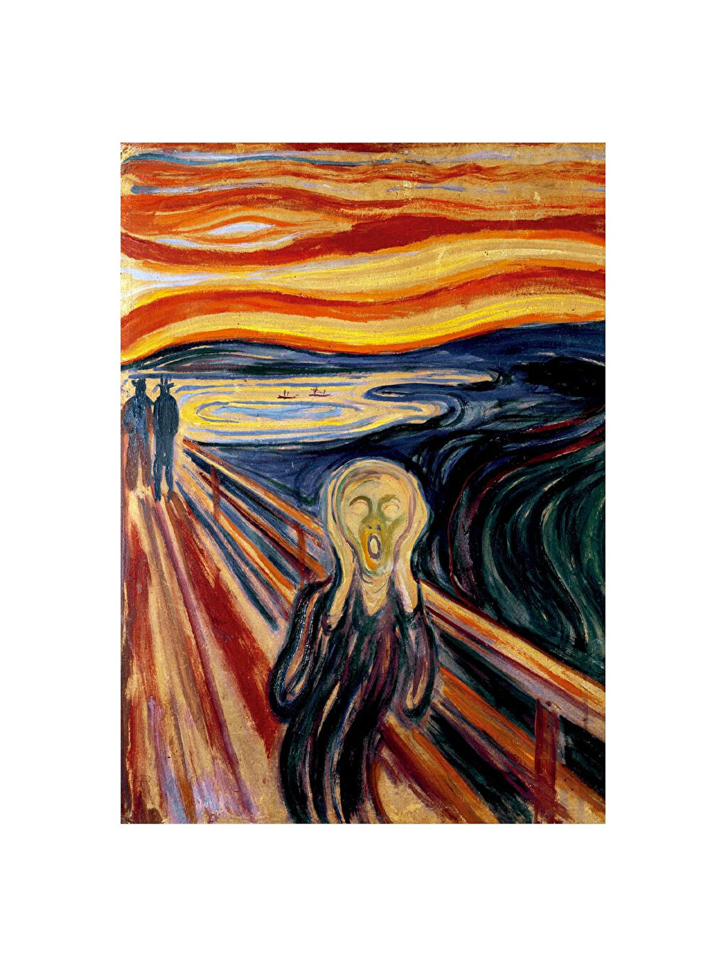 Puzzle 1000 Parça Çığlık, Edvard Munch 20308-1