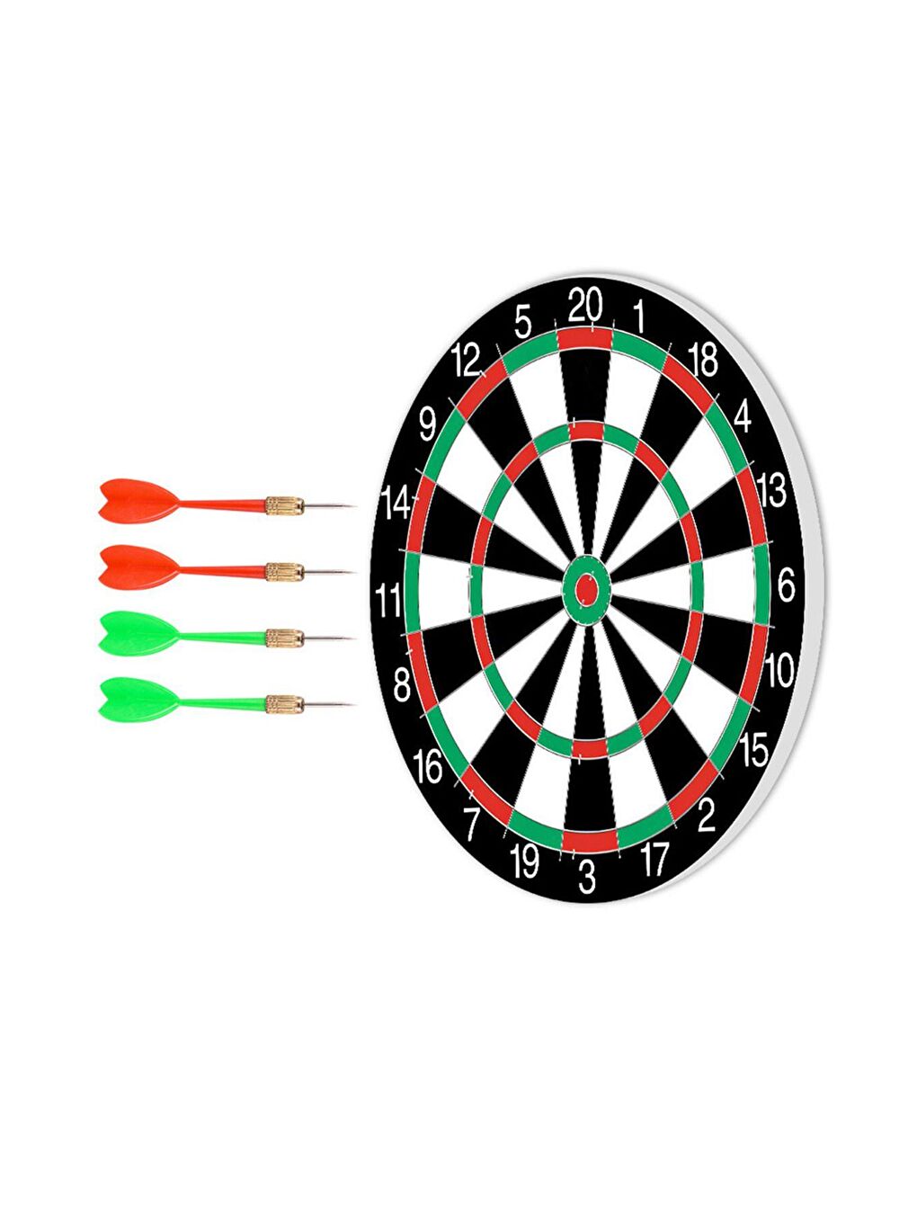 16inç Dart Tahtası Seti, 6 Çelik-Plastik Dart ile Çift Taraflı Dart Tahtası Oyunu, Oyun Salonl-2