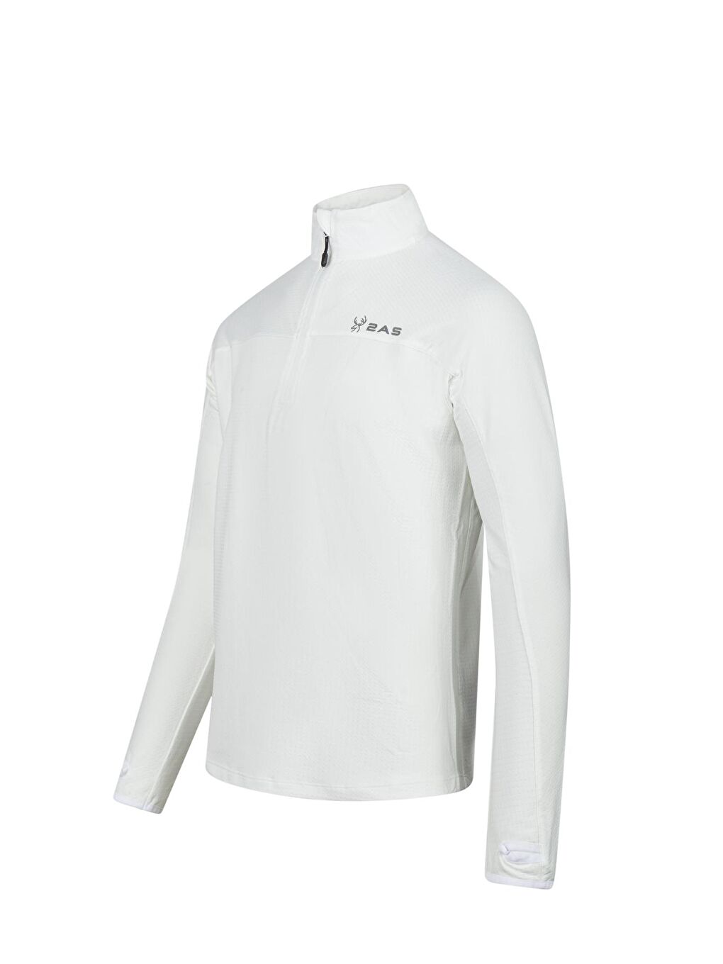 Kolima Yarım Fermuarlı Sweatshirt Erkek Beyaz-1