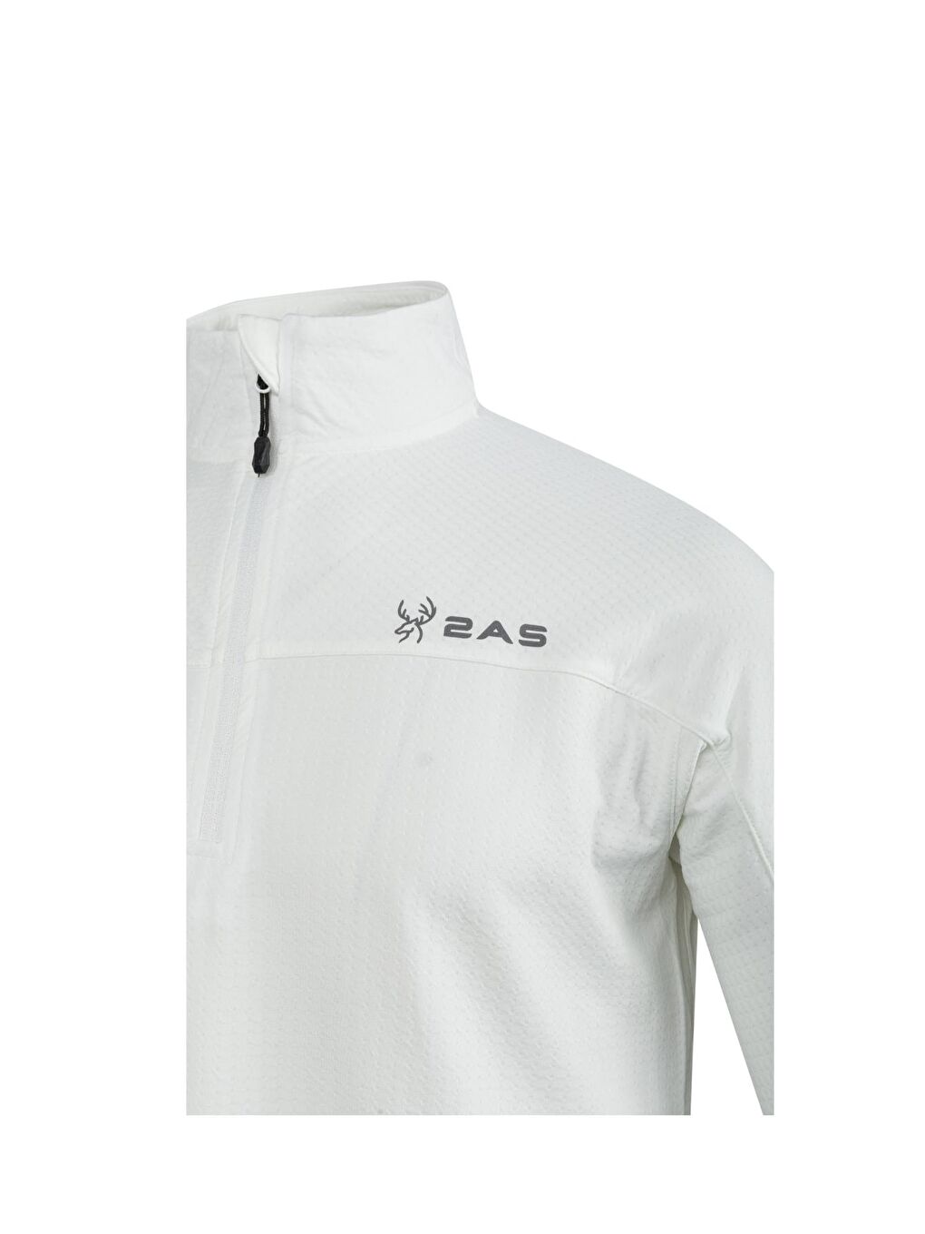 Kolima Yarım Fermuarlı Sweatshirt Erkek Beyaz-3