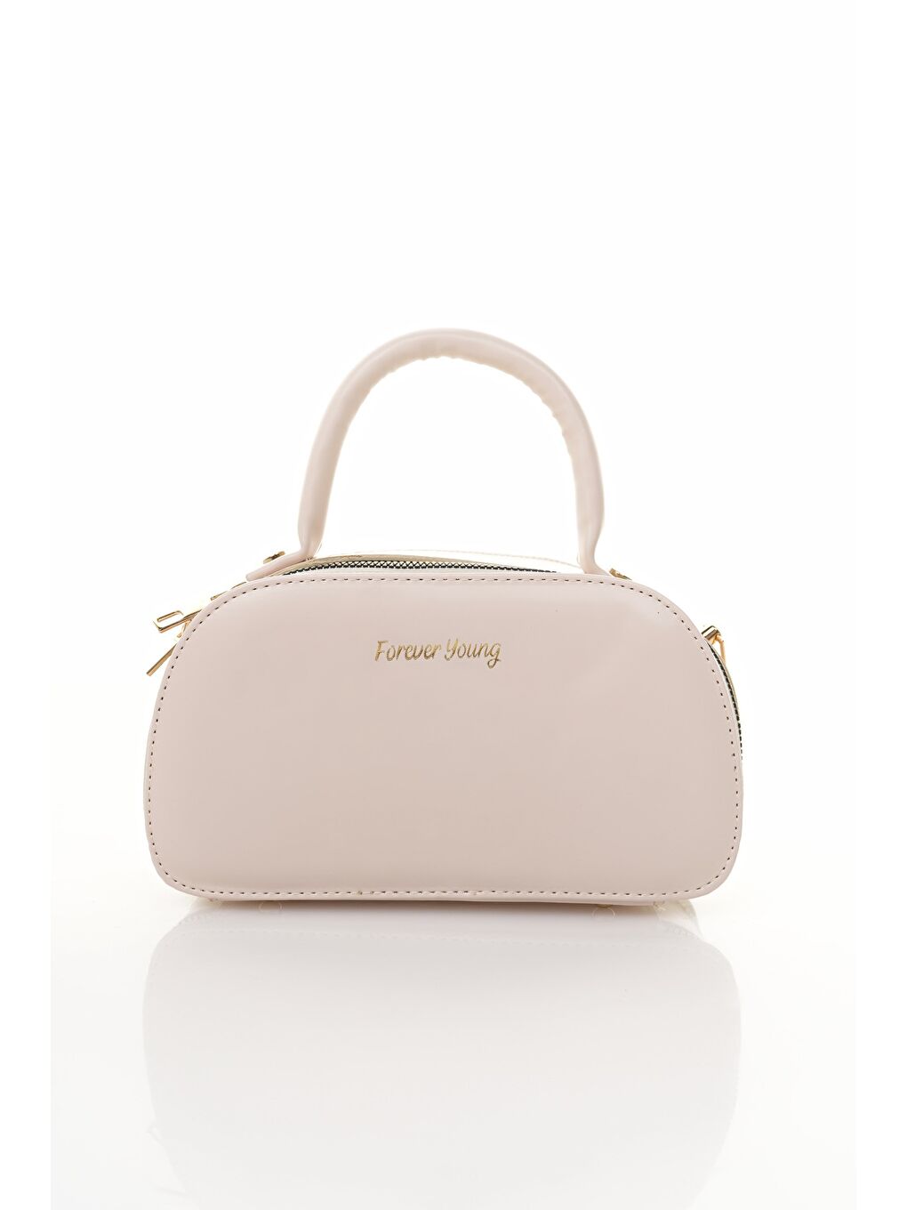 Ekru ARNELA Kadın Çift Bölmeli El ve Omuz Çantası