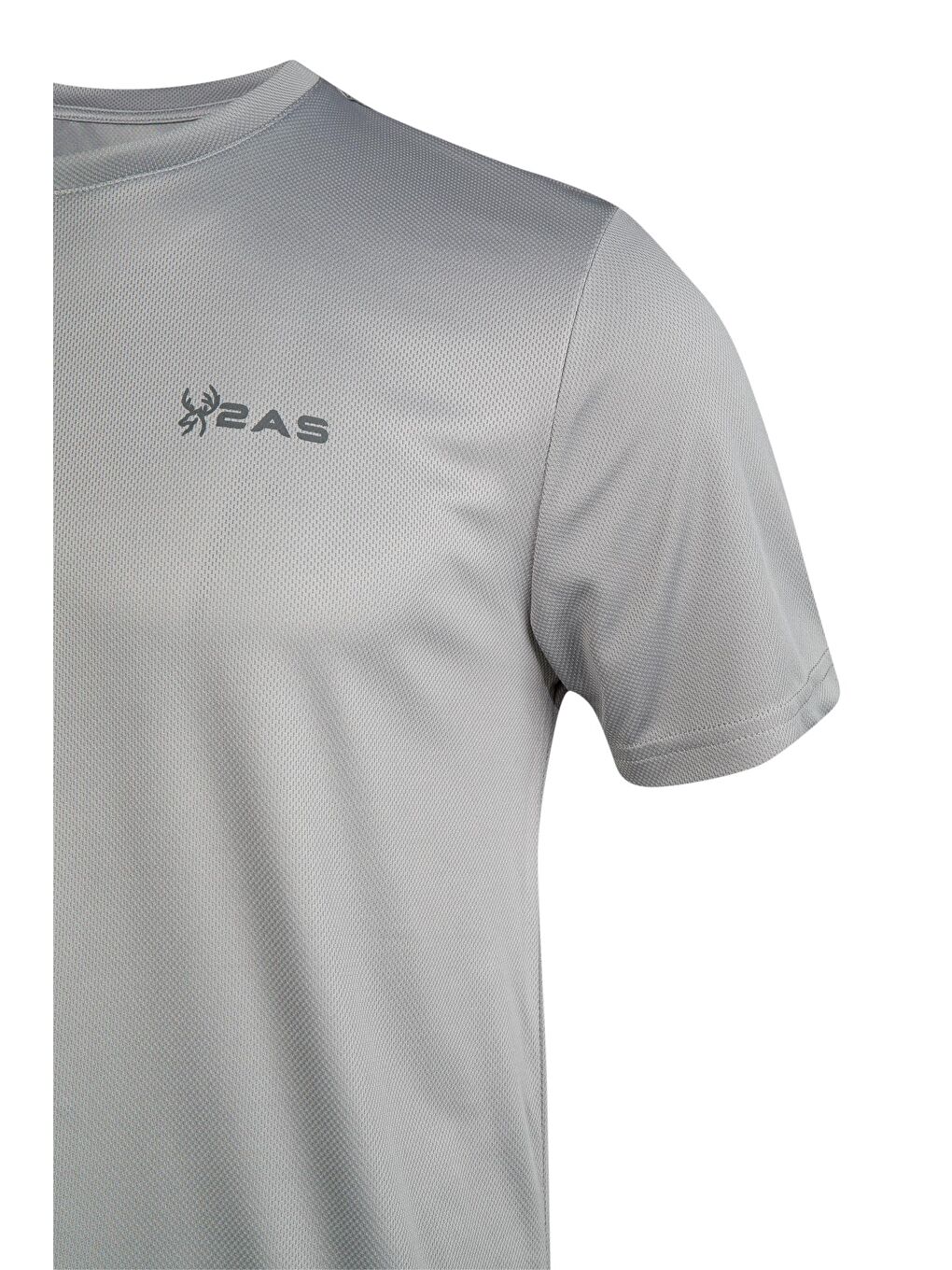 Fiji Sıfır Yaka Tişört Antrasit-3