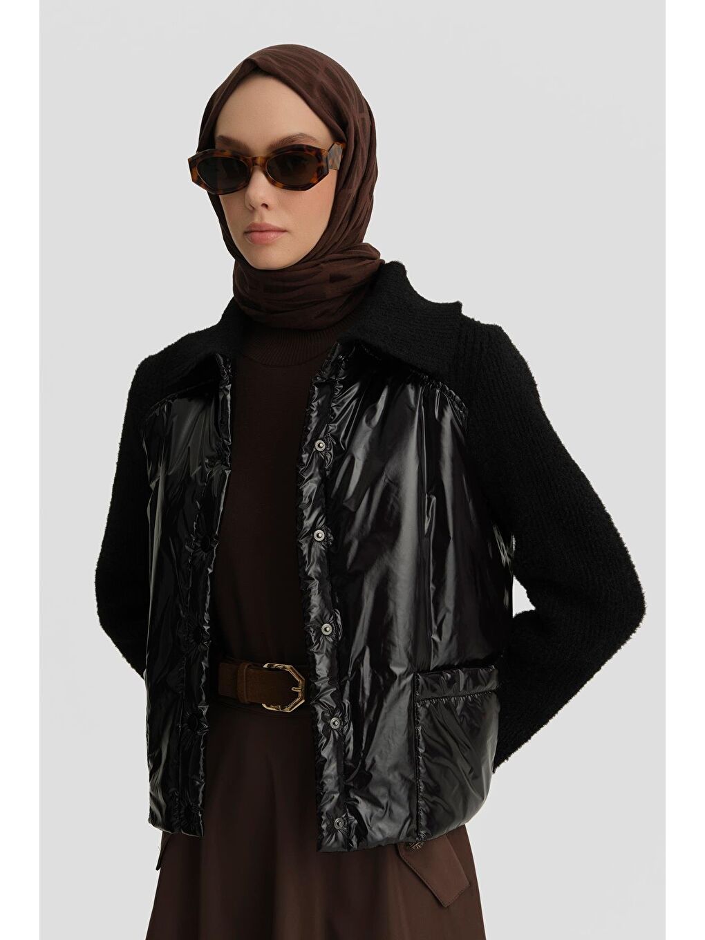 Triko Garnili Mont 24K5711 Siyah-2