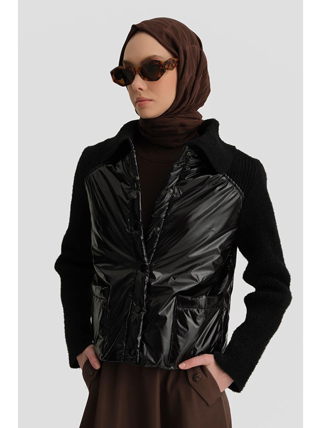 Triko Garnili Mont 24K5711 Siyah-3