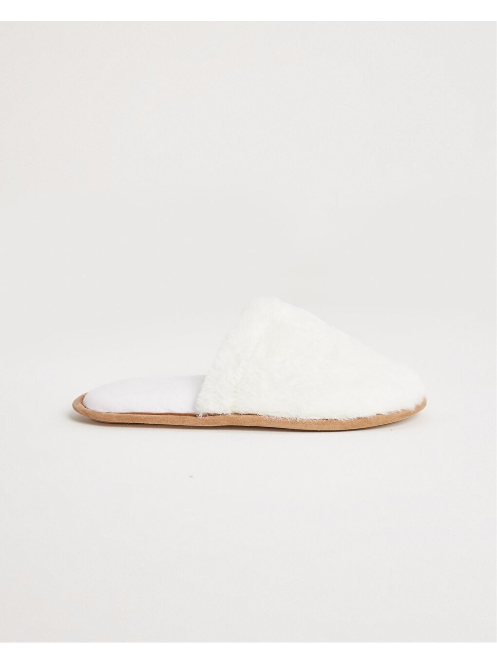 Bej Kadın Sade Ev Terlik - HOLY-4