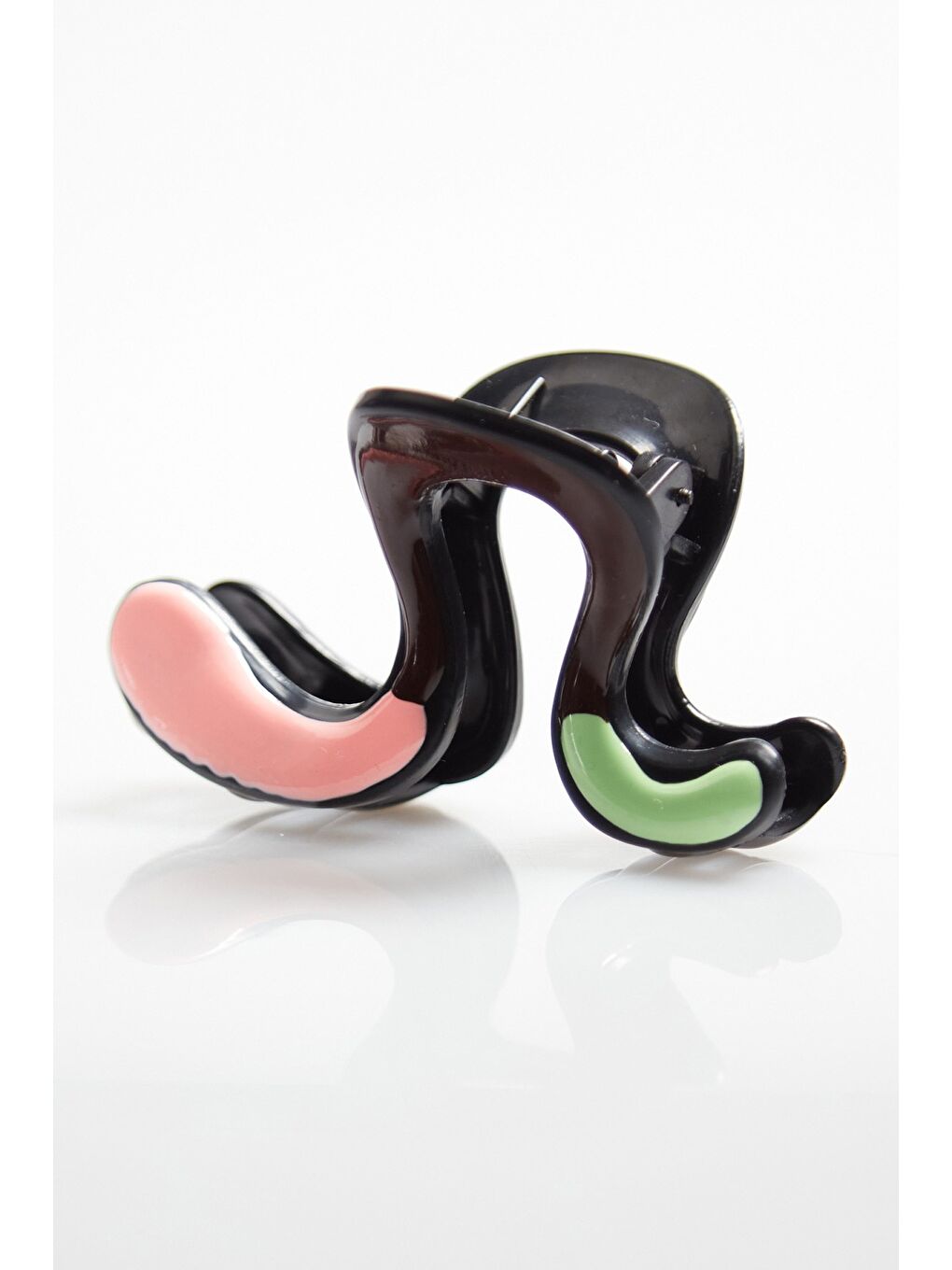 Kahverengi Figürlü Kemik Mandal Toka