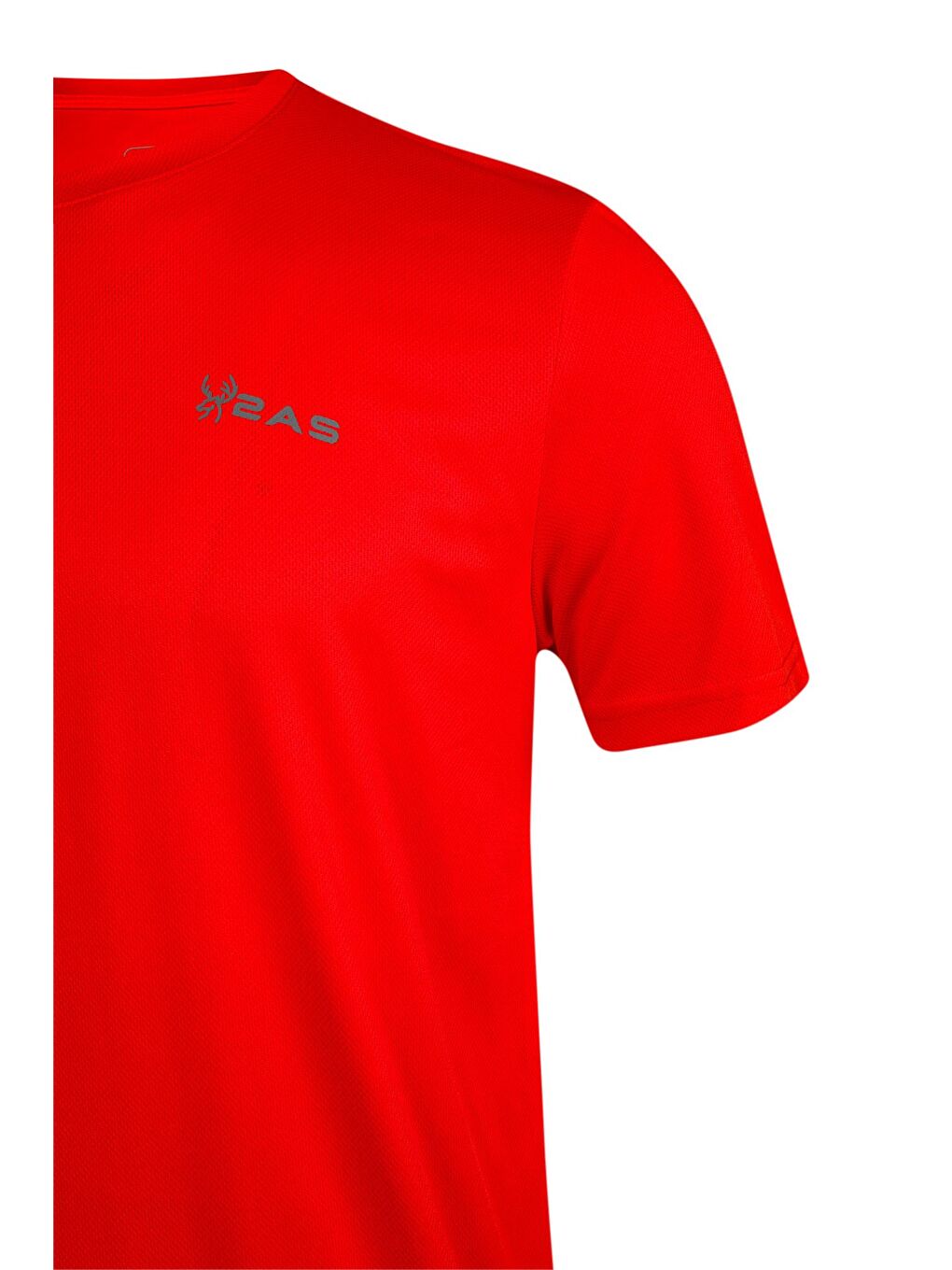 Fiji Sıfır Yaka Tişört Kırmızı-2