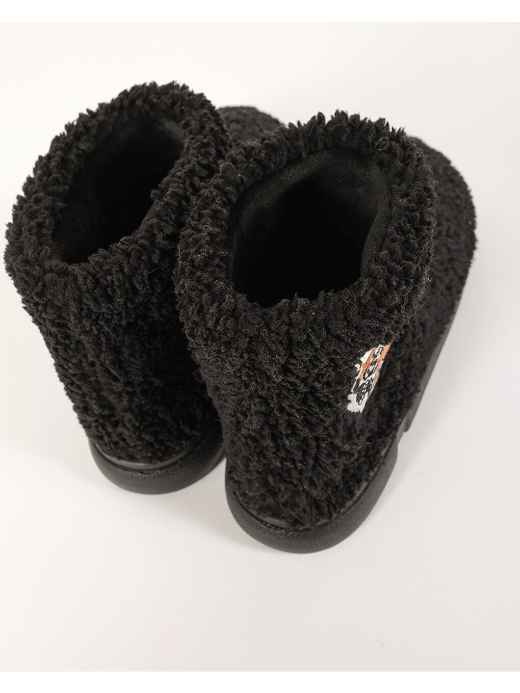 Siyah Kaplan Nakışlı Erkek Panduf -TIGRE-2