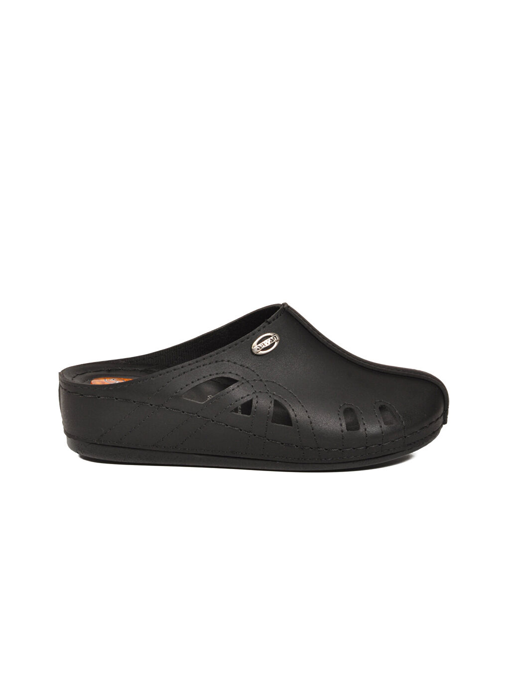 Siyah Jel Taban Anatomik Kadın Sabo Terlik 09-130 Z-1