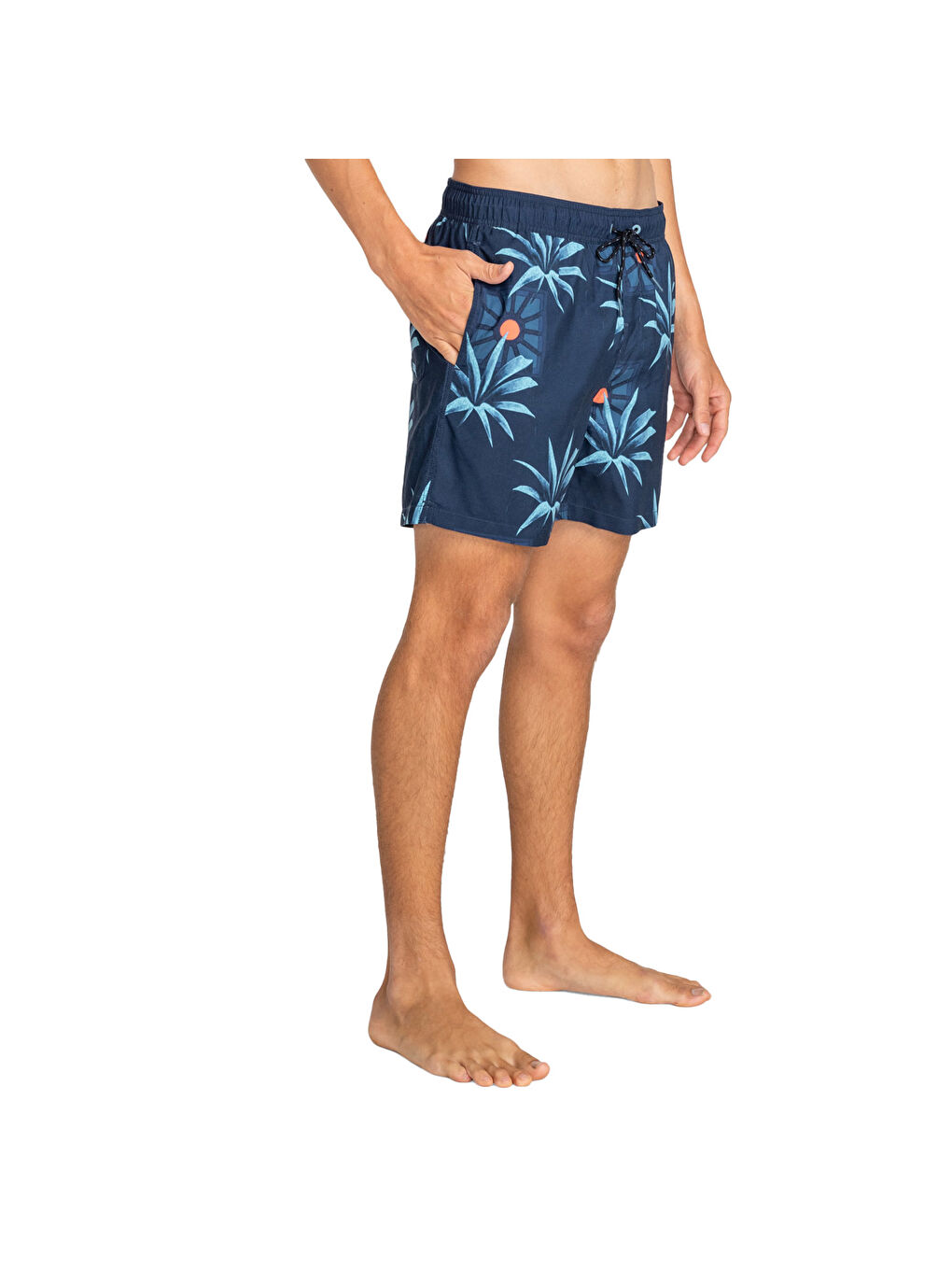 Lacivert Vacay Lb Erkek Mavi Volley Short-4