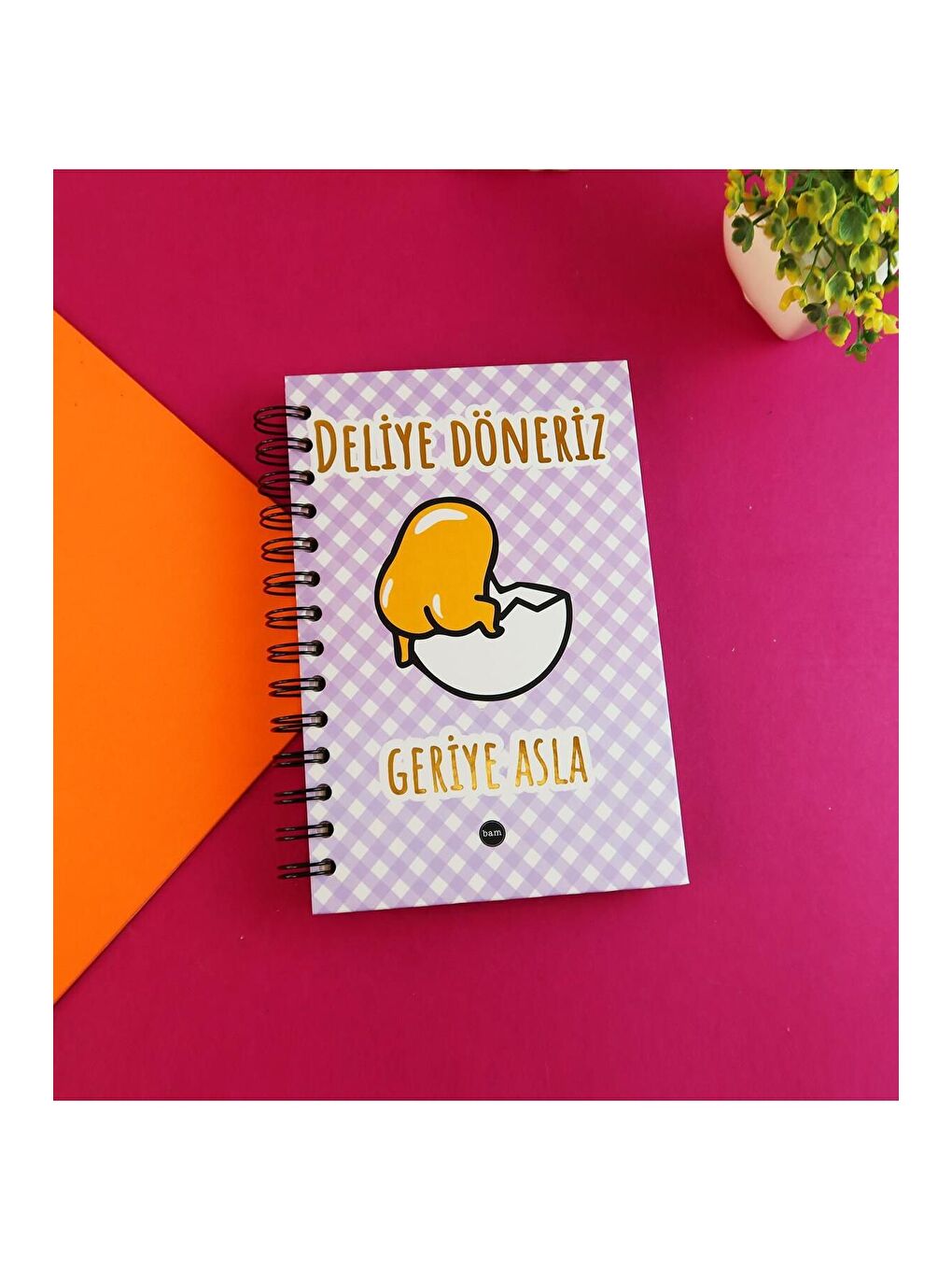 Özel Tasarım Spiralli 15 21 cm Dot Defter  Eskiz Defteri  Doodle Book   2 SAYFA STICKER HEDİYELİ