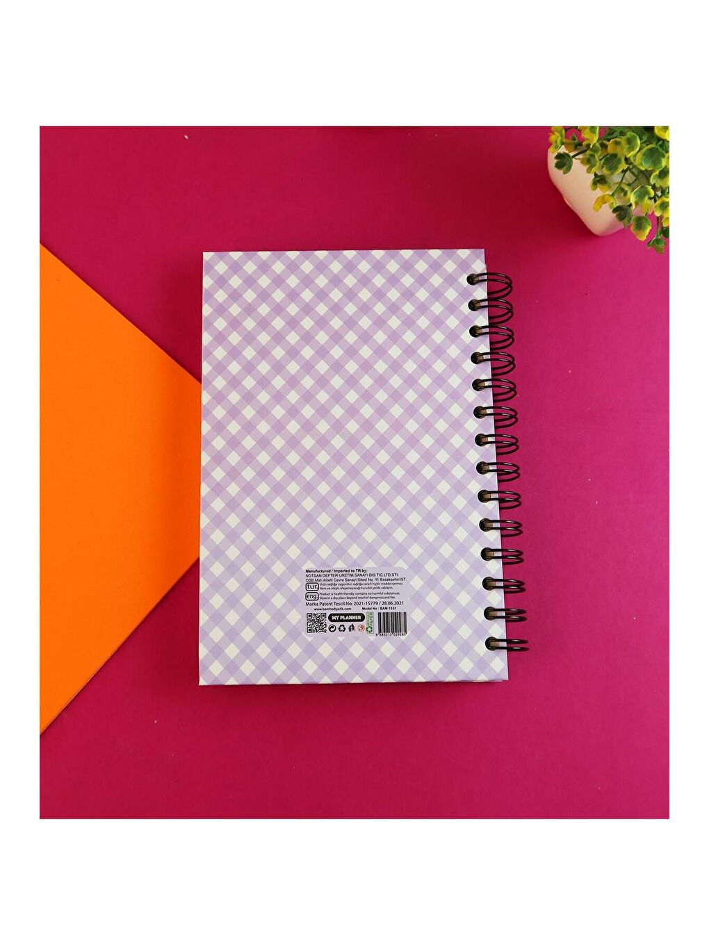 Özel Tasarım Spiralli 15 21 cm Dot Defter  Eskiz Defteri  Doodle Book   2 SAYFA STICKER HEDİYELİ-3