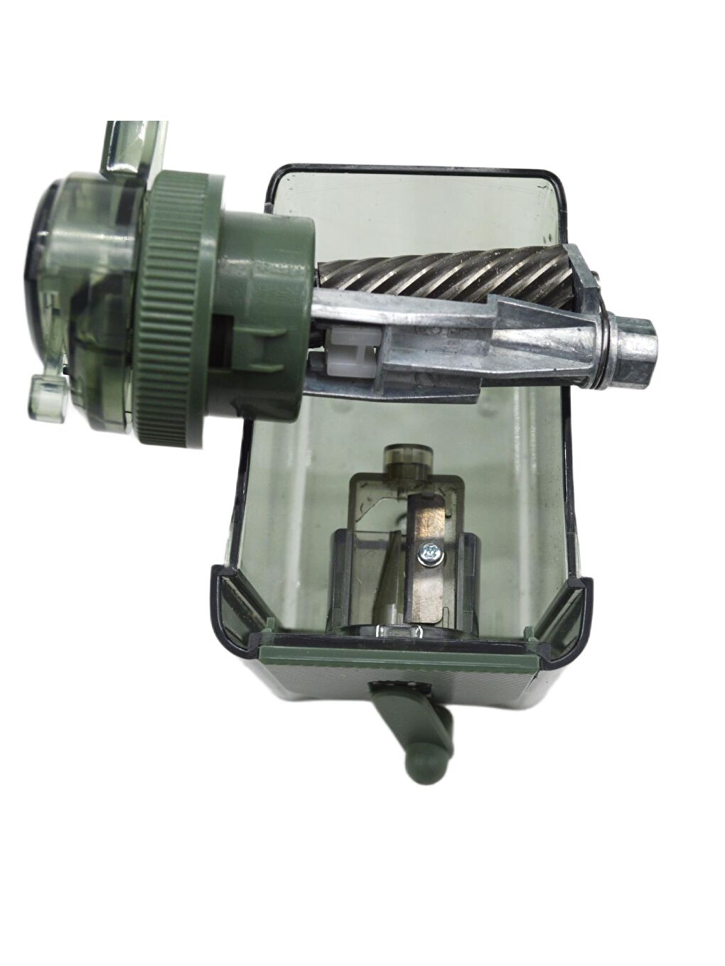 Eskiz ve Çizim Kalemtıraşı – Ayarlanabilir Kollu Kalemtıraş Masaüstü Tip (YF9206)-7