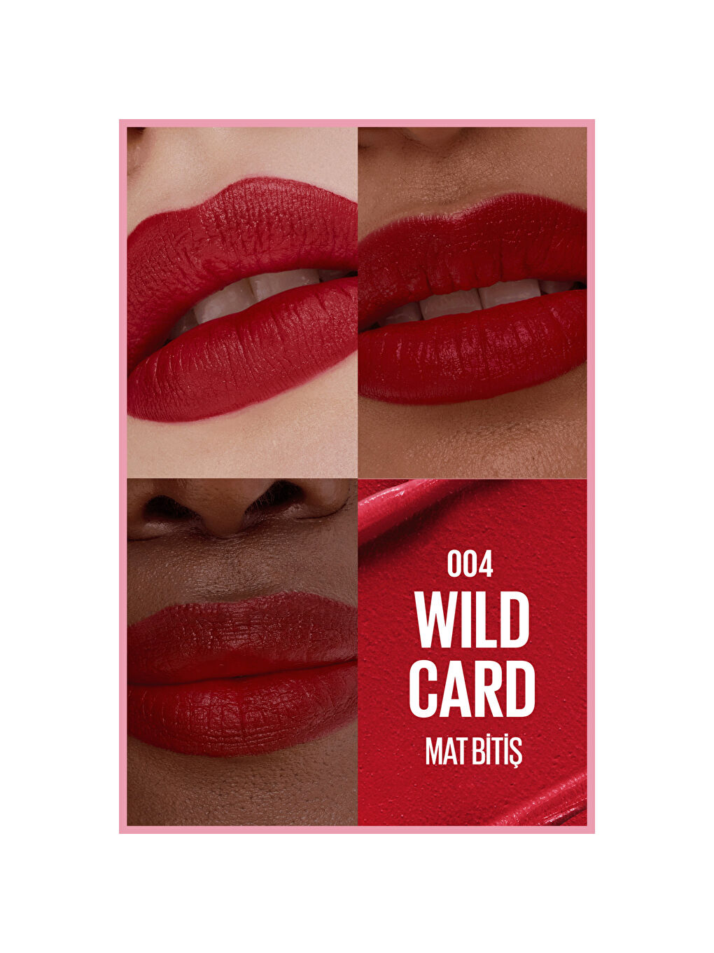 Serum Etkili Hyalüronik Asit ve Besleyici Yağ İçeren Ruj - 004 Wild Card-9