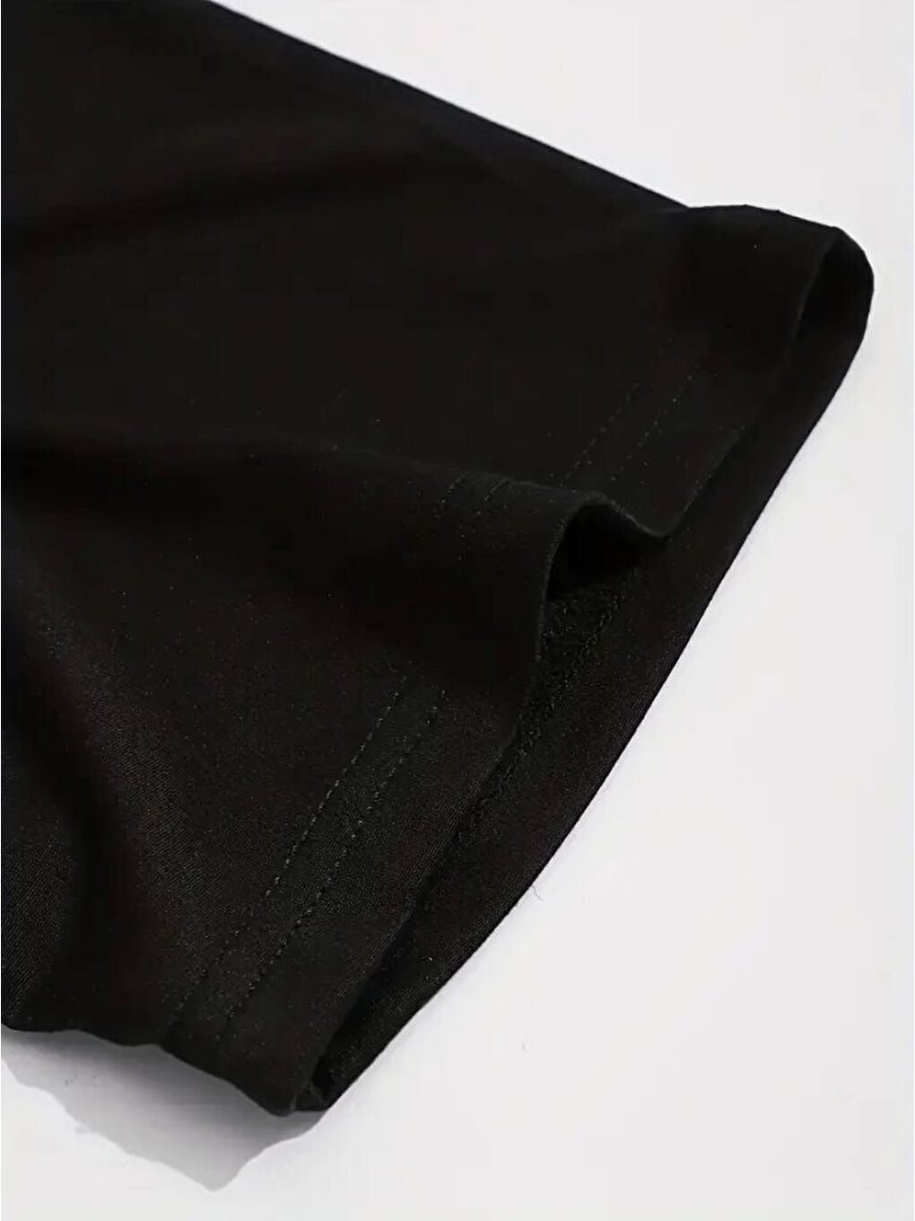 Sporda Günlük Hayata Giyilebilir GYM Baskılı Oversize Bisiklet Yaka Erkek T-shirt - Siyah-3