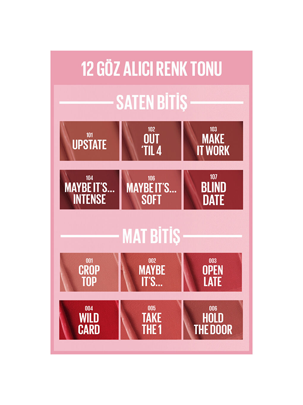 Maybelline NY Serum Etkili Hyalüronik Asit ve Besleyici Yağ İçeren Ruj - 003 Open Late-8
