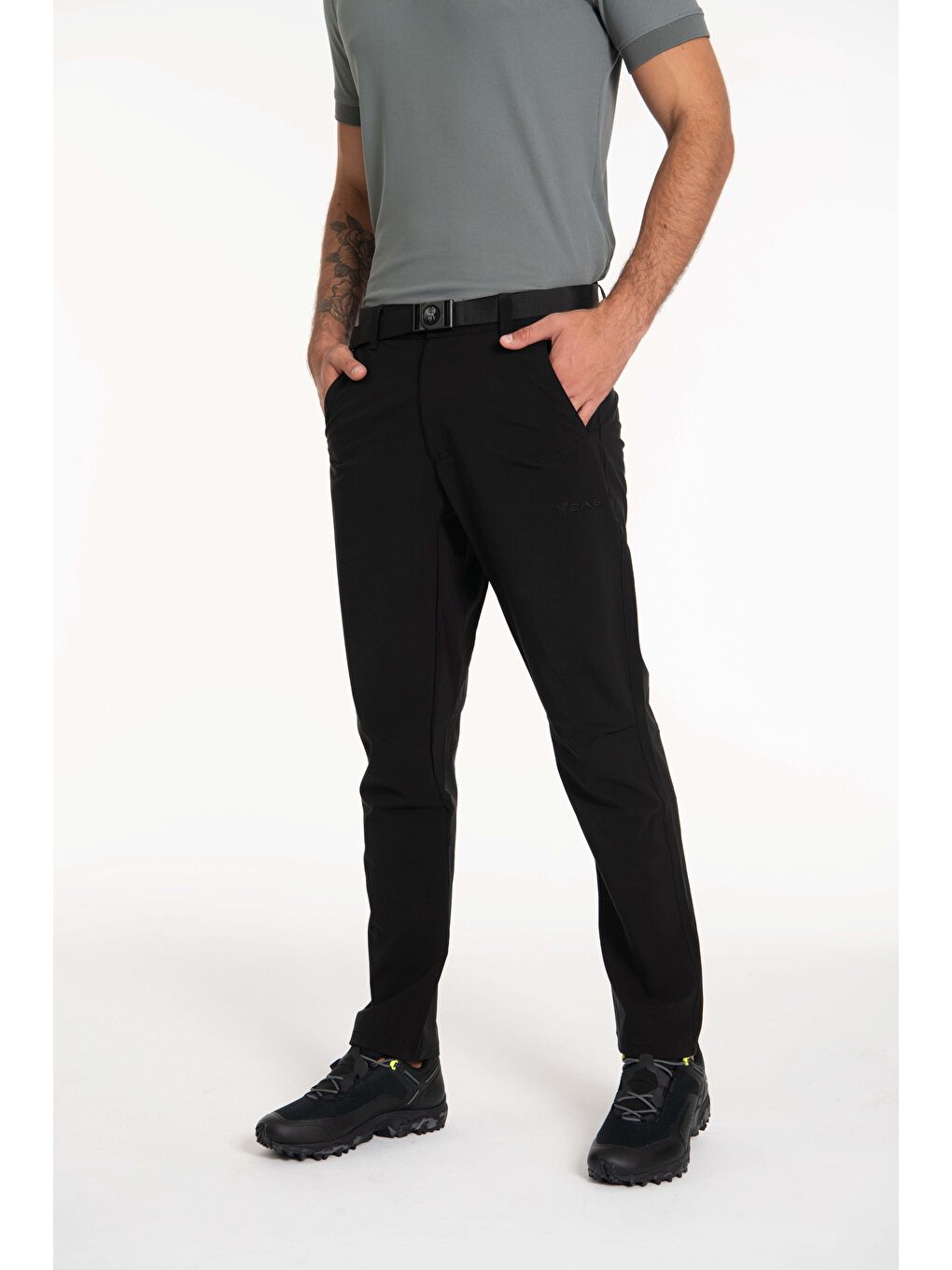 Polka Erkek Pantolon Siyah-3