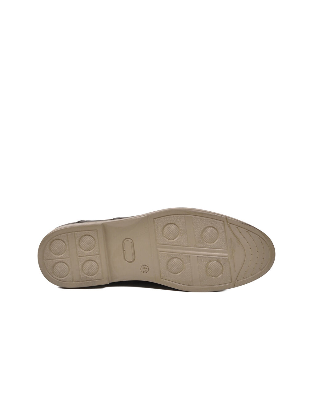 Siyah Bej Hakiki Deri Erkek Casual Ayakkabı 329 M-4